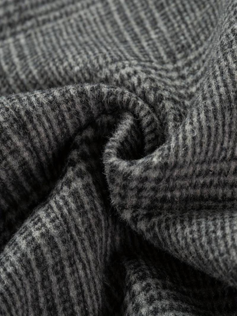 Elegant woolen trench coat