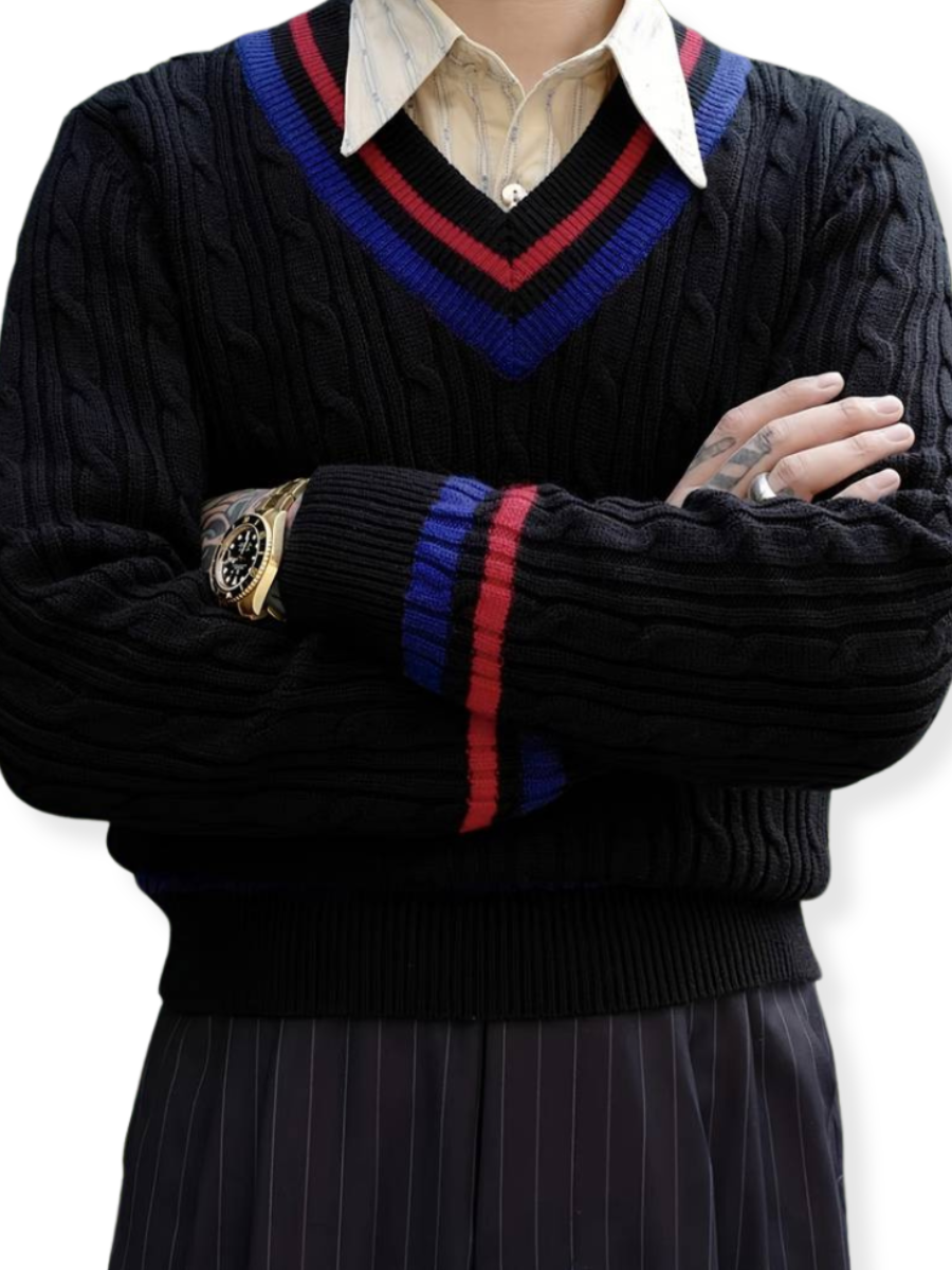 classic knitted sweater