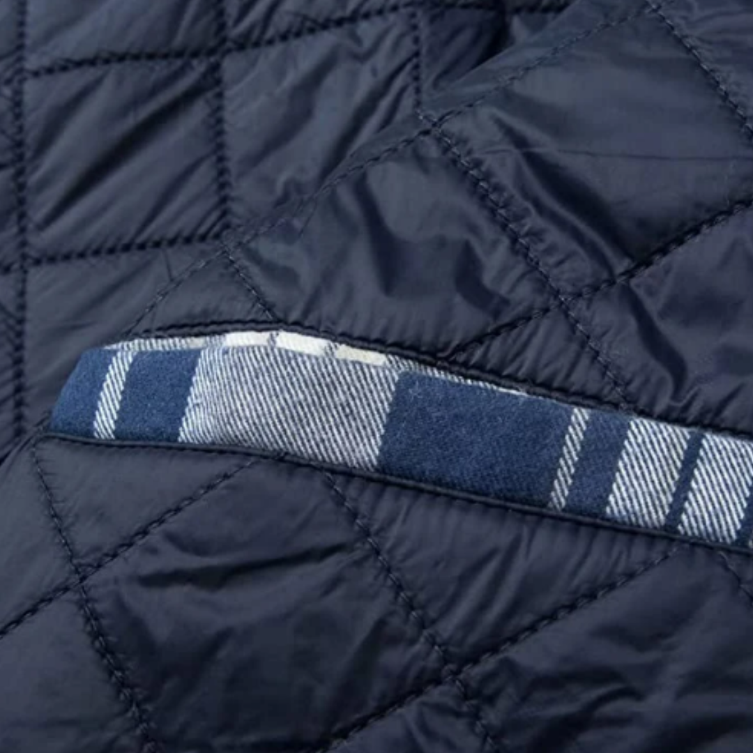 Checked men's jacket