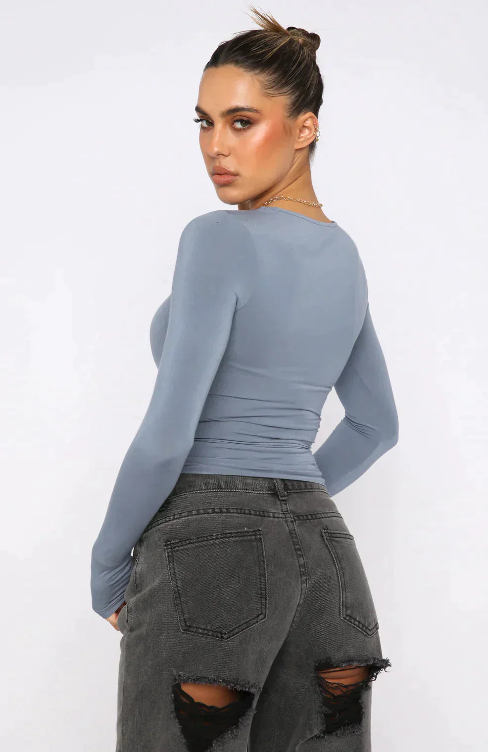 Casual long sleeve T-shirt