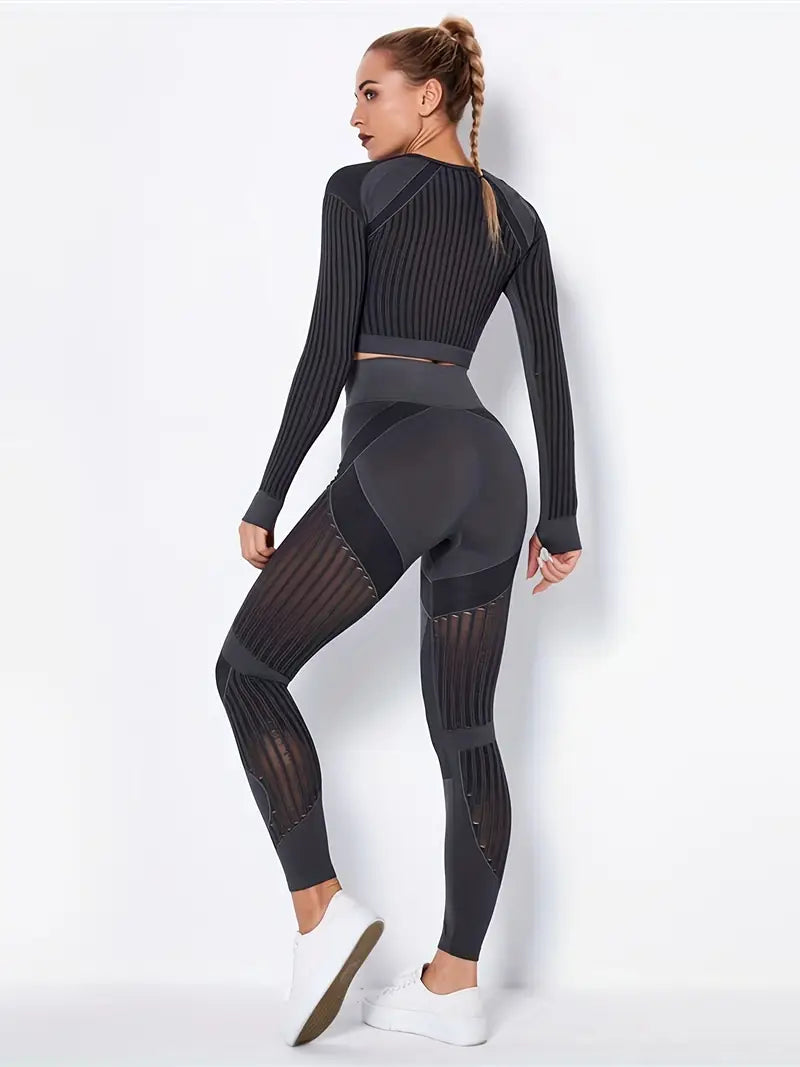 Seamless Knitted Absorbent Yoga Wearsuit