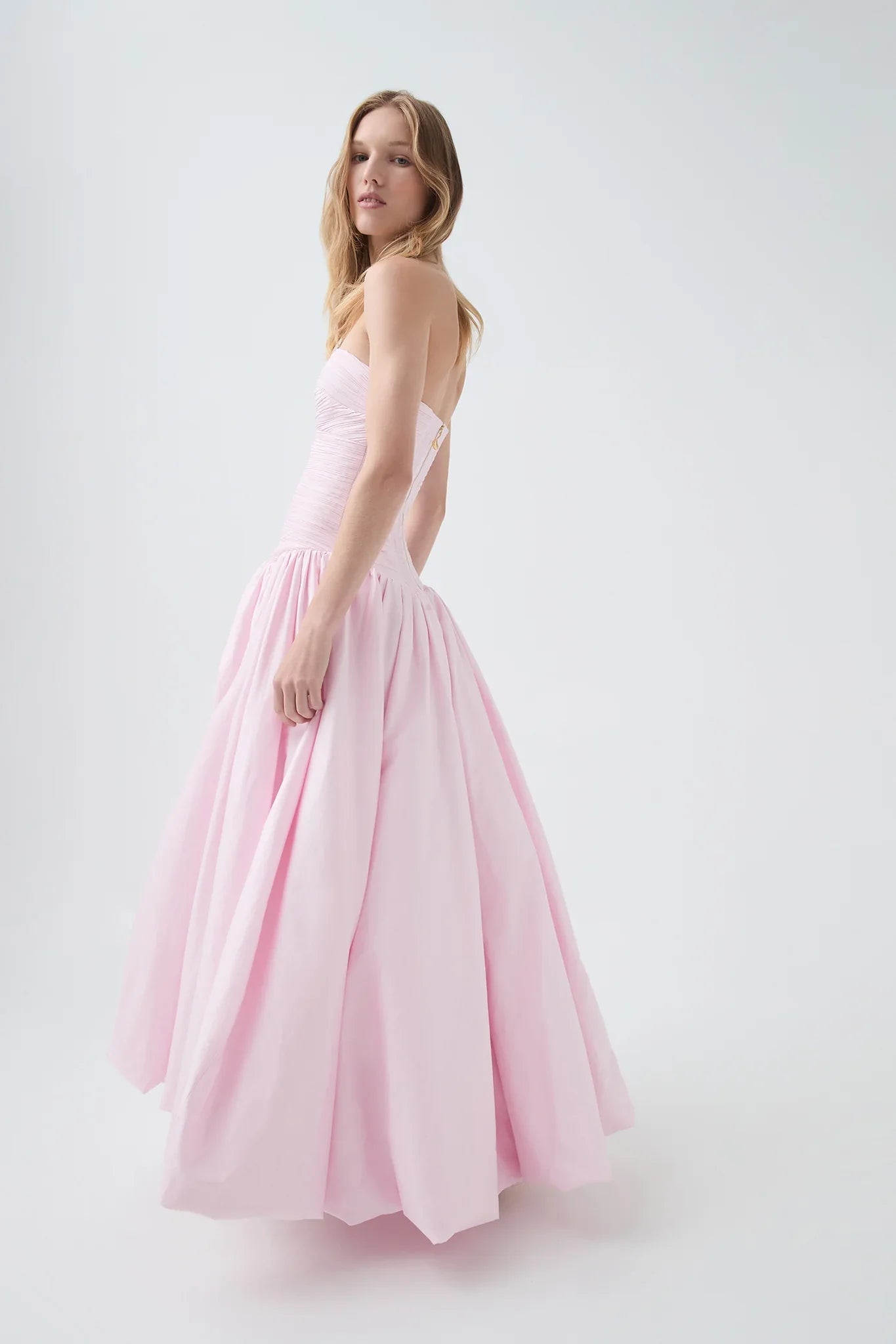 Bubble Hem Maxi Dress