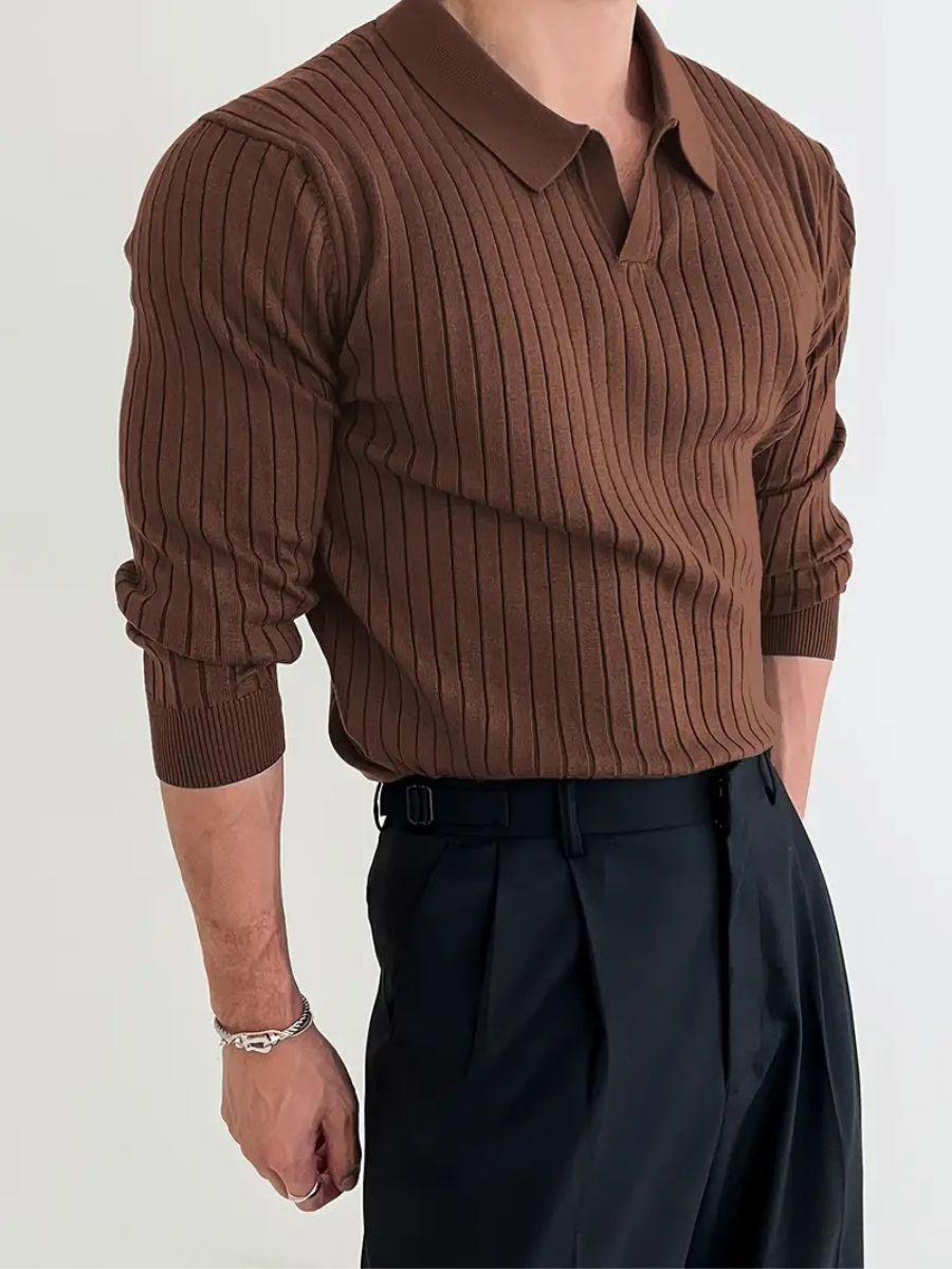 Chic knitted shirt