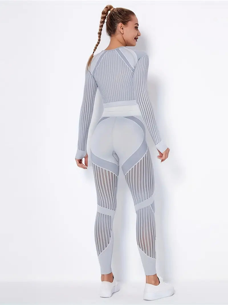 Seamless Knitted Absorbent Yoga Wearsuit
