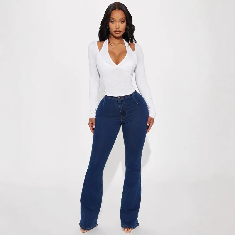 Two Piece Top In White