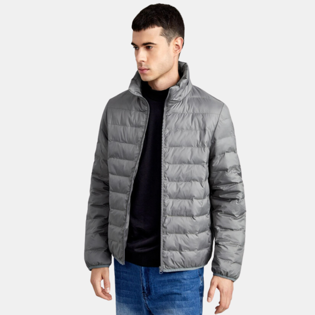 Classic puffer jacket for men