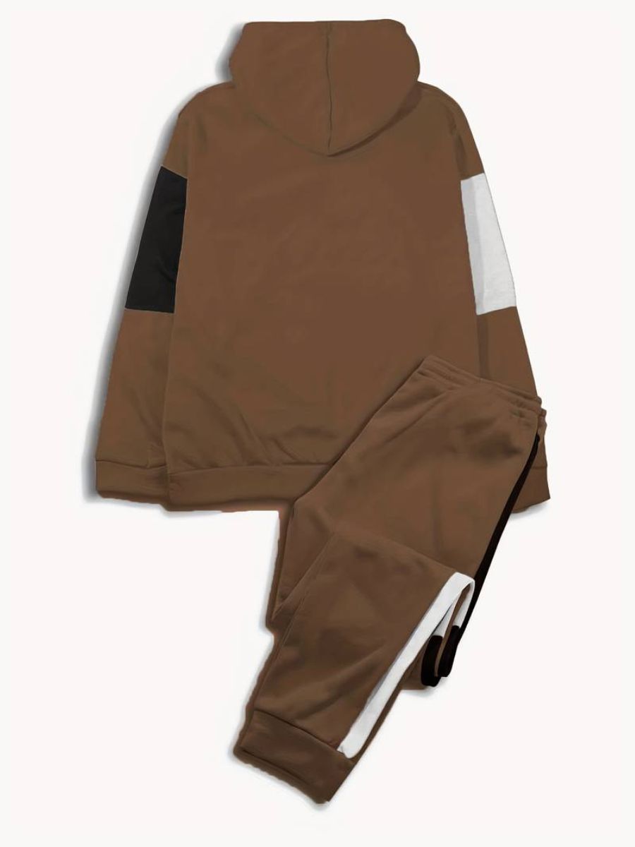 hoodie and drawstring joggers