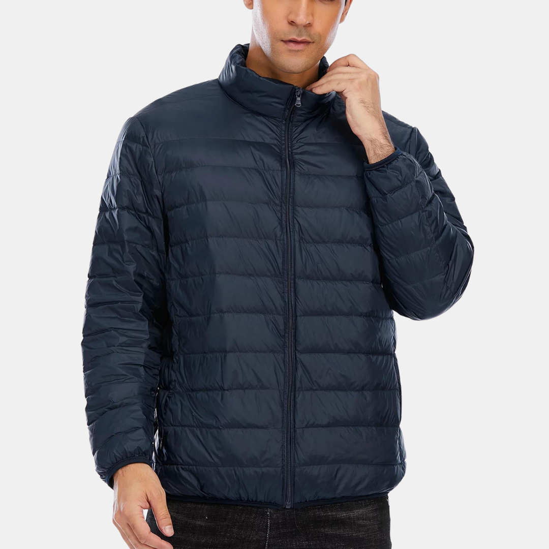 Classic puffer jacket for men