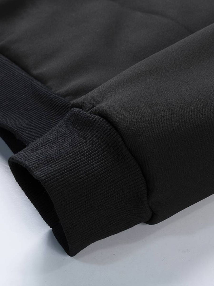 drawstring sweater and joggers for men