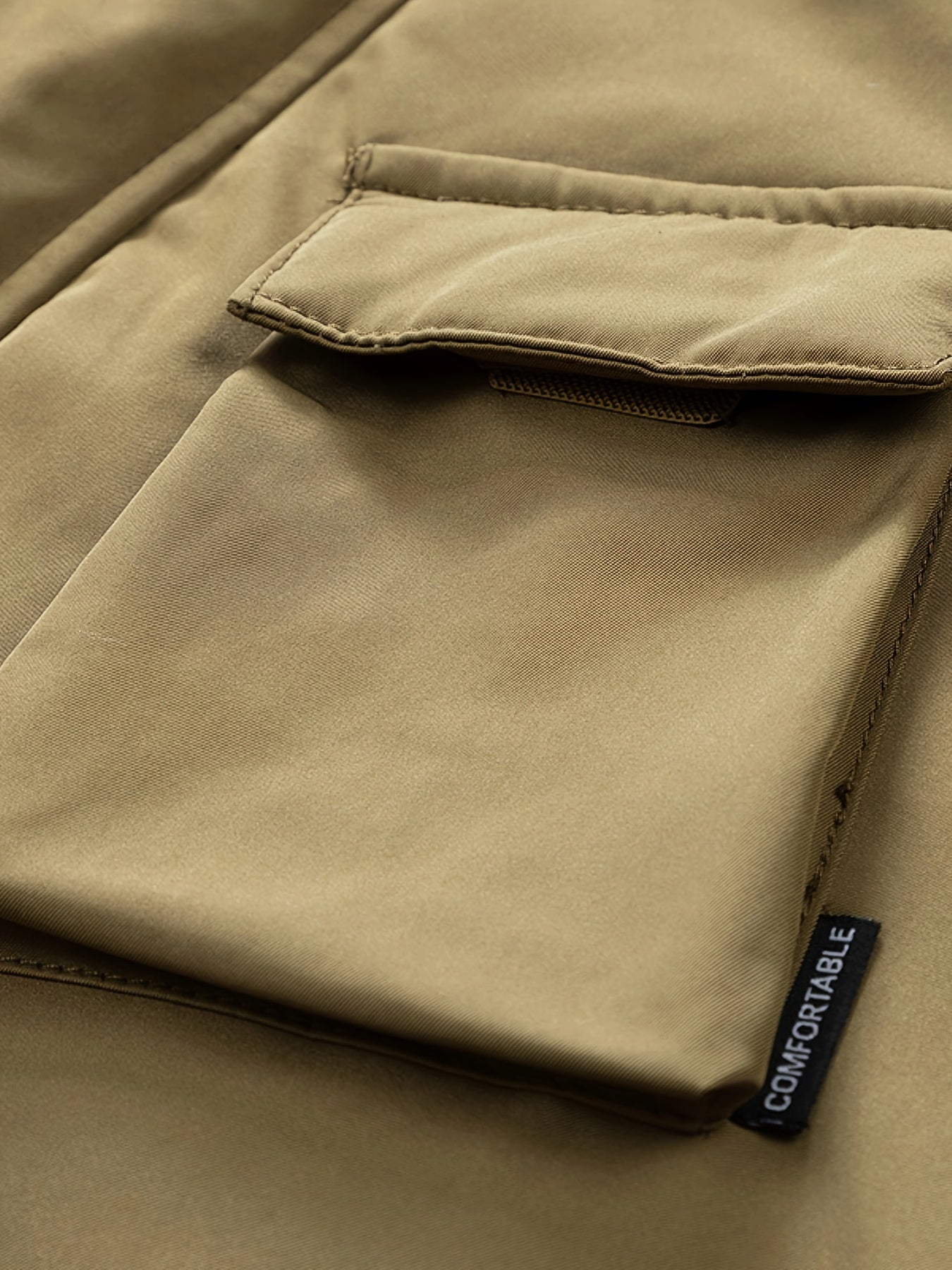 Cotton winter coat with hood