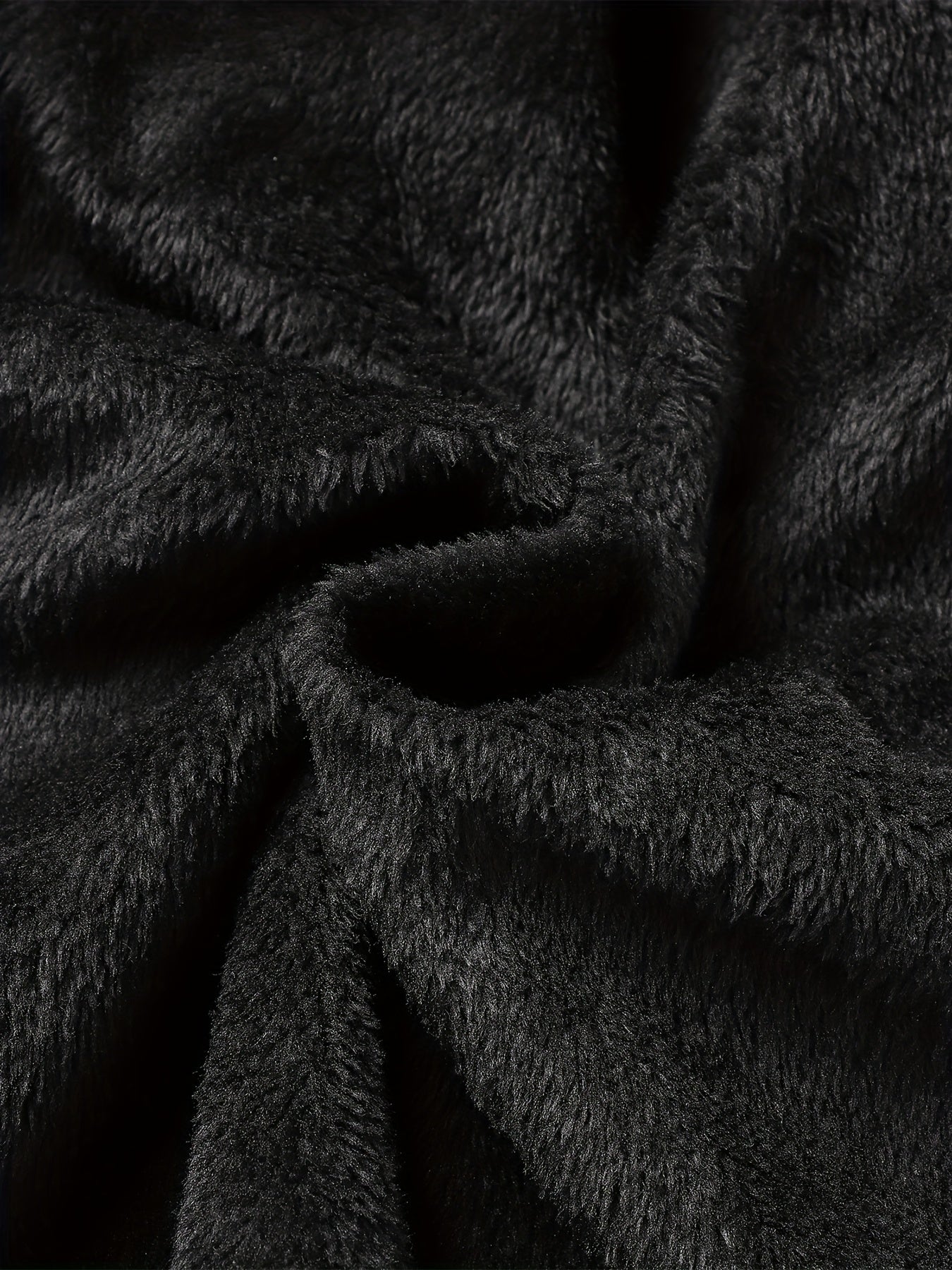 Warm thick leather biker jacket