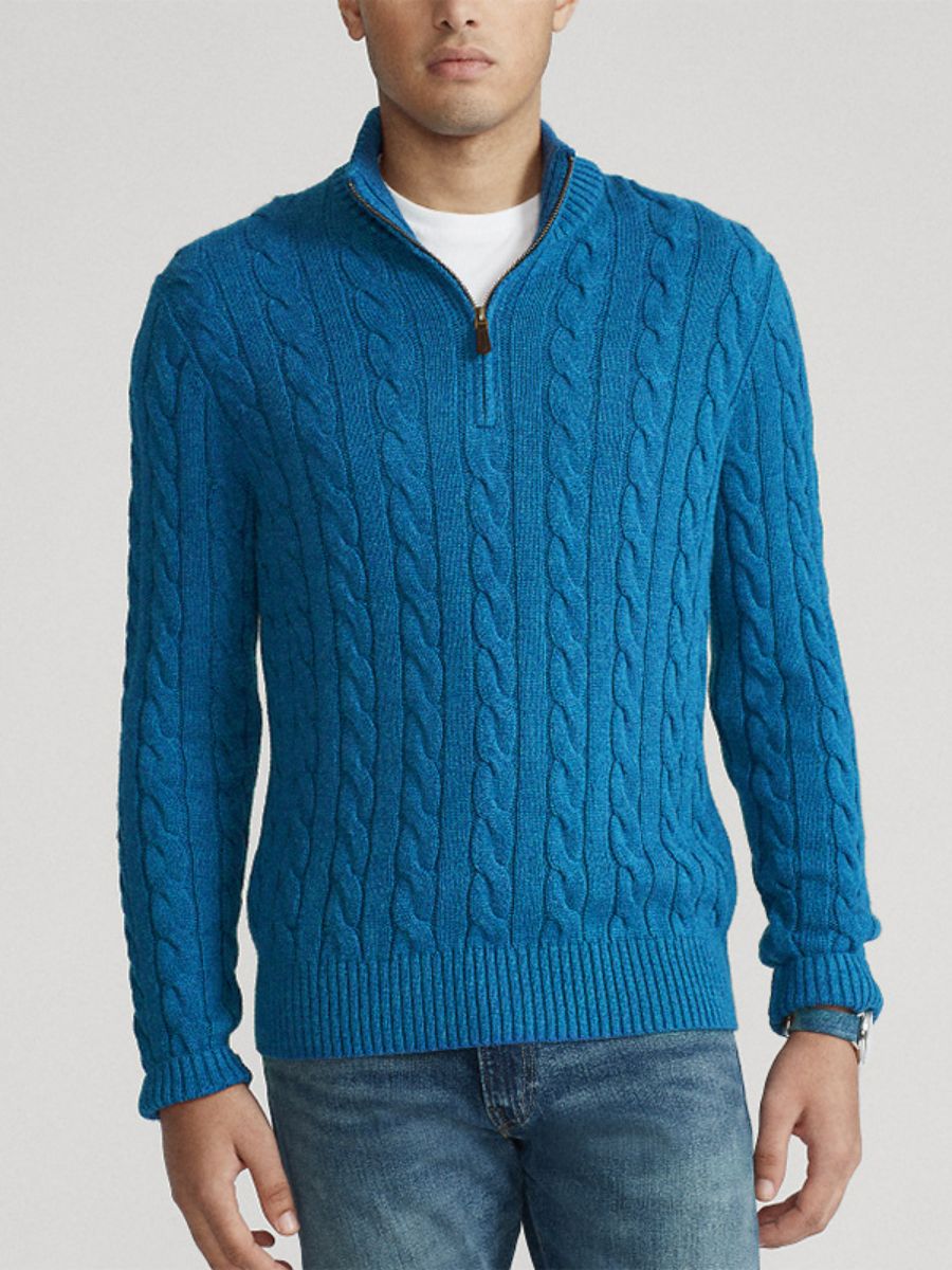sweater with zipper