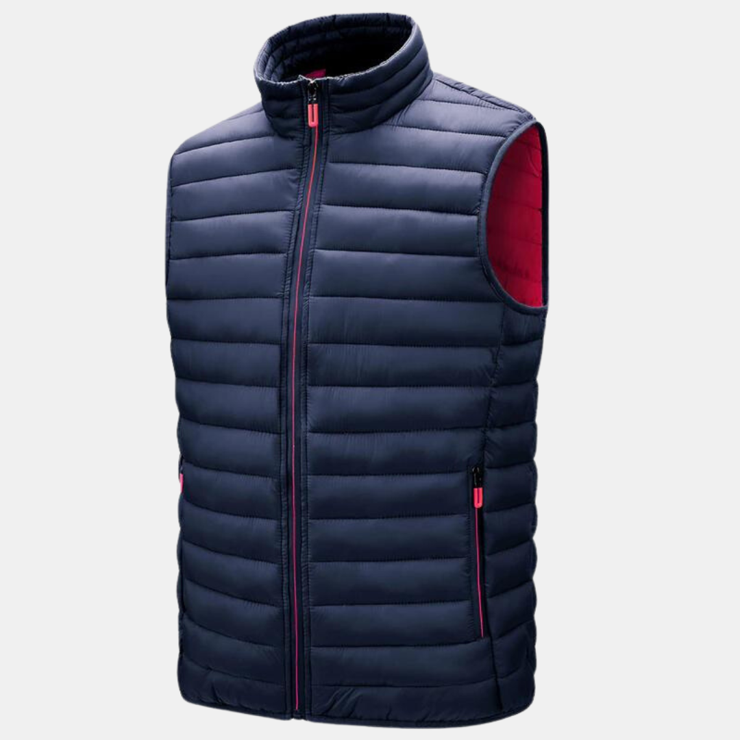 Men's padded vest jacket