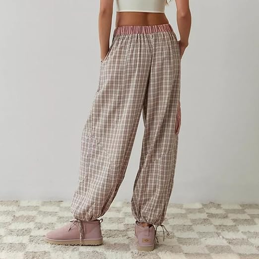 Plaid Pijama Set With Buttoned Shirt