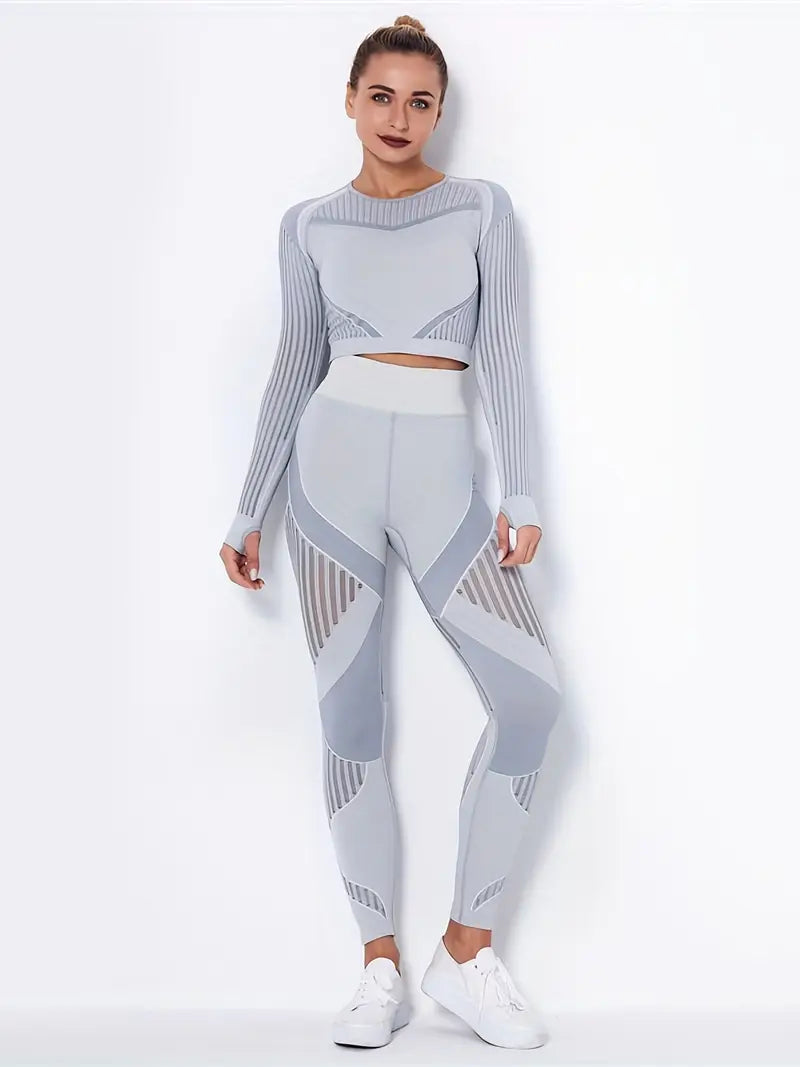 Seamless Knitted Absorbent Yoga Wearsuit