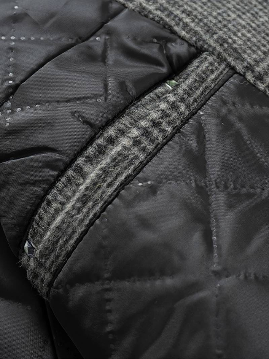 Elegant woolen trench coat