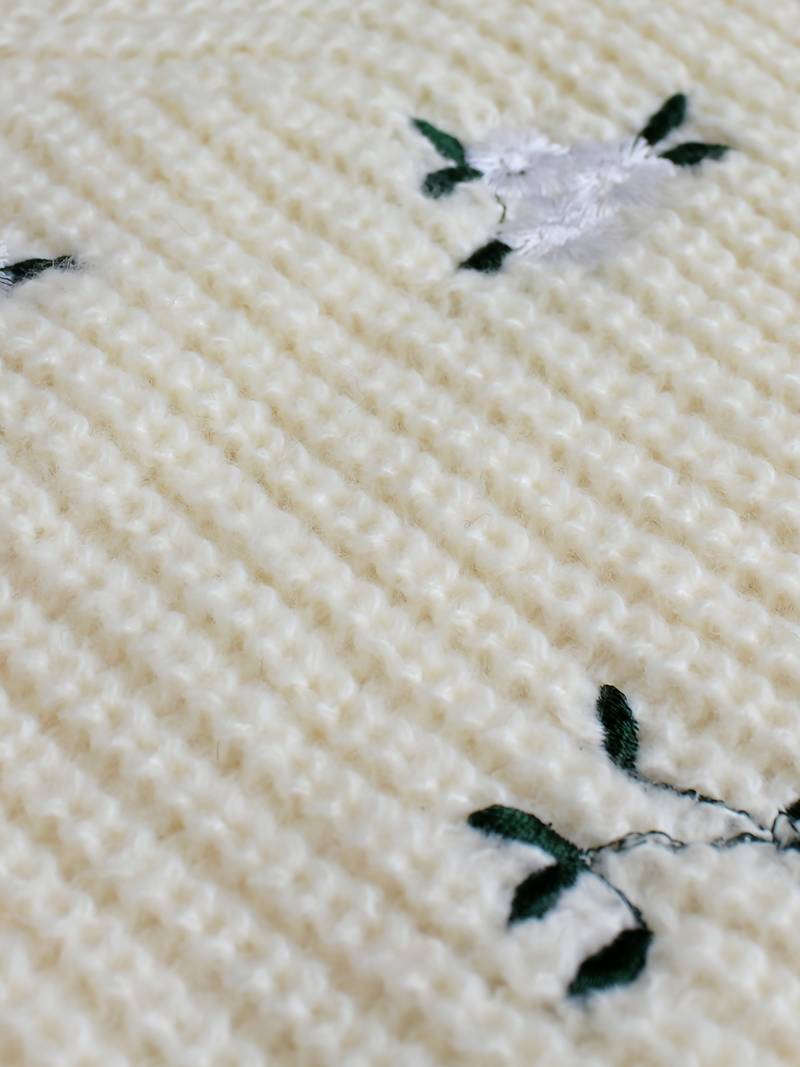 cardigan and shirt with V-neck