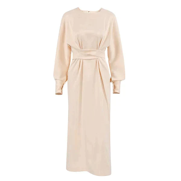 Luxury twisted dress