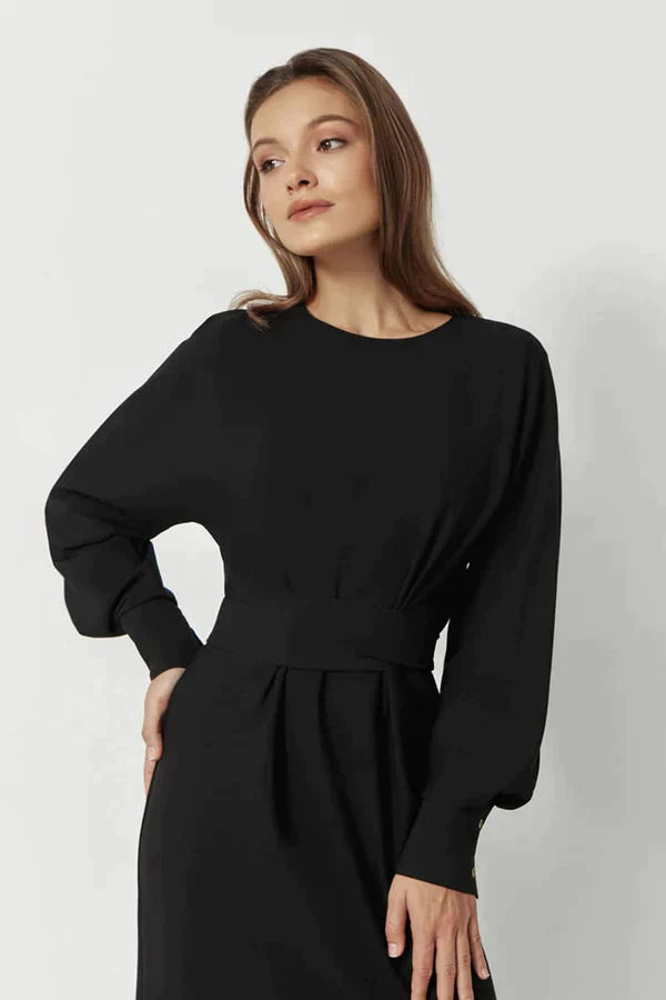 Luxury twisted dress