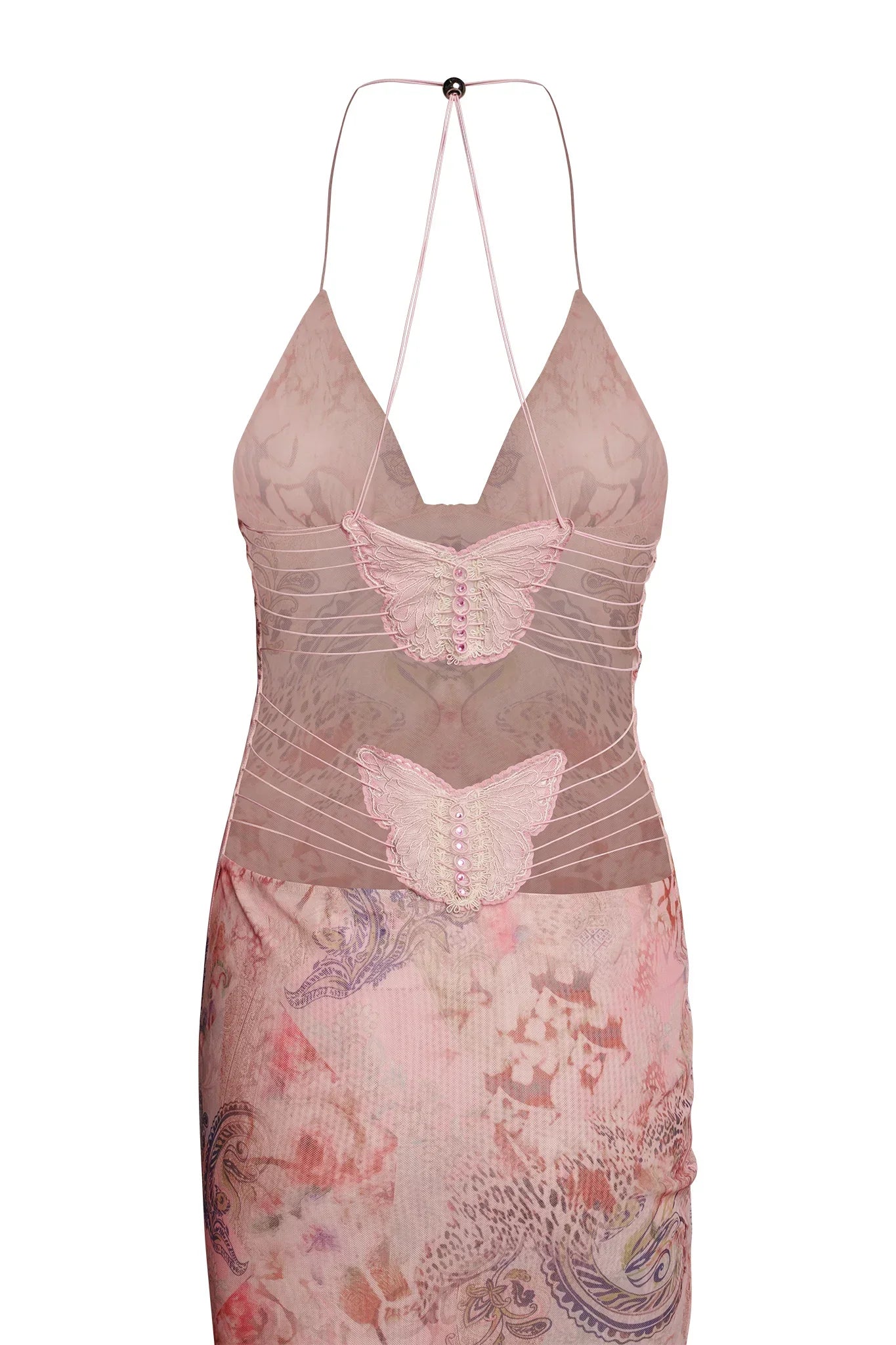 Butterfly back dress