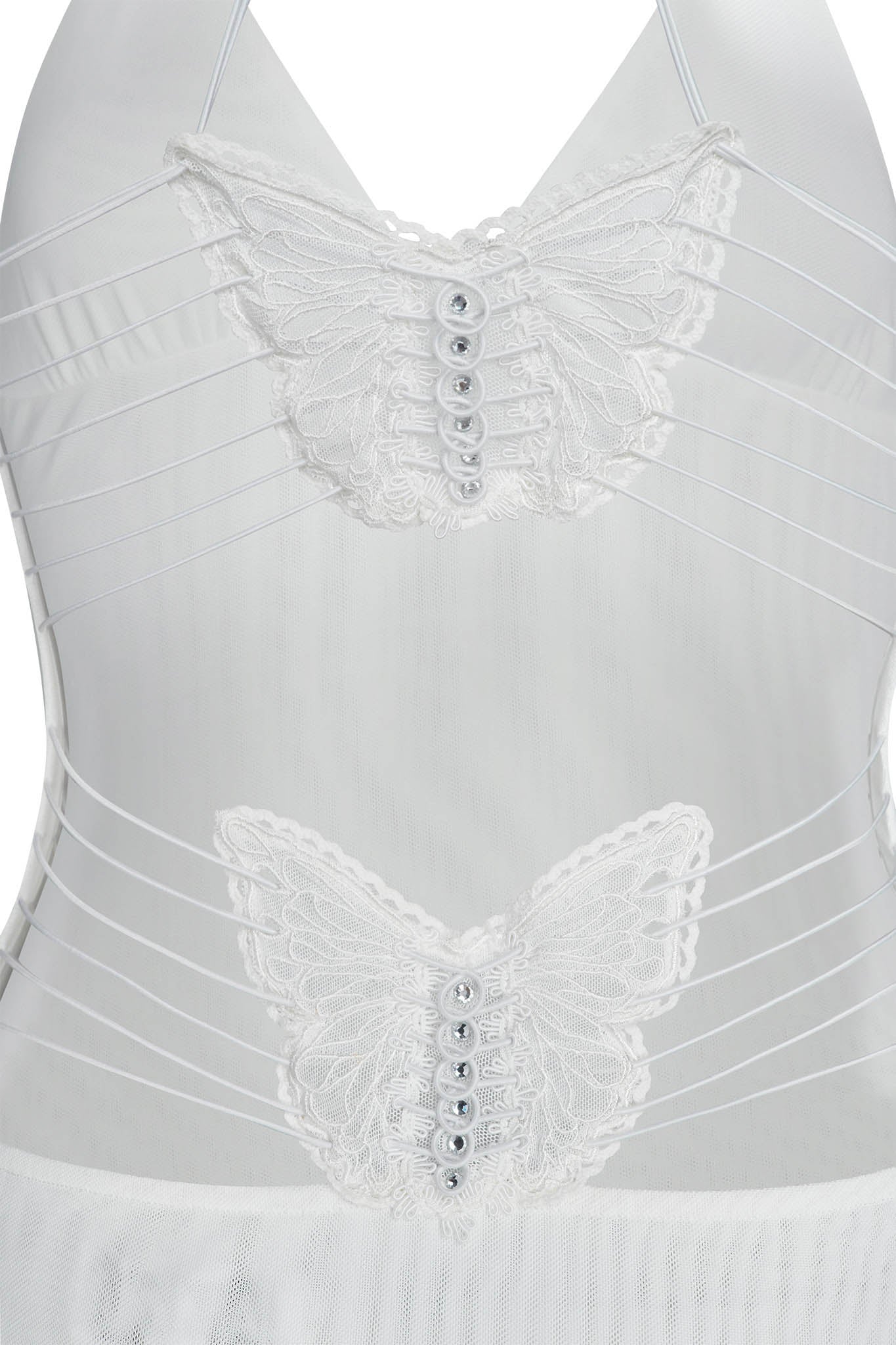 Butterfly back dress