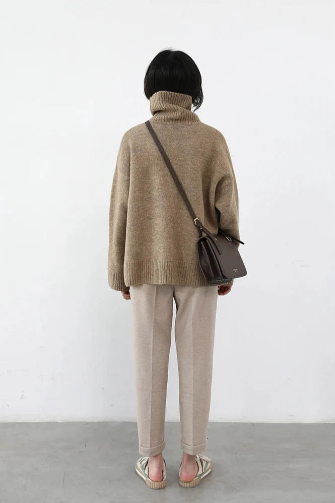 Loose Turtleneck Sweater