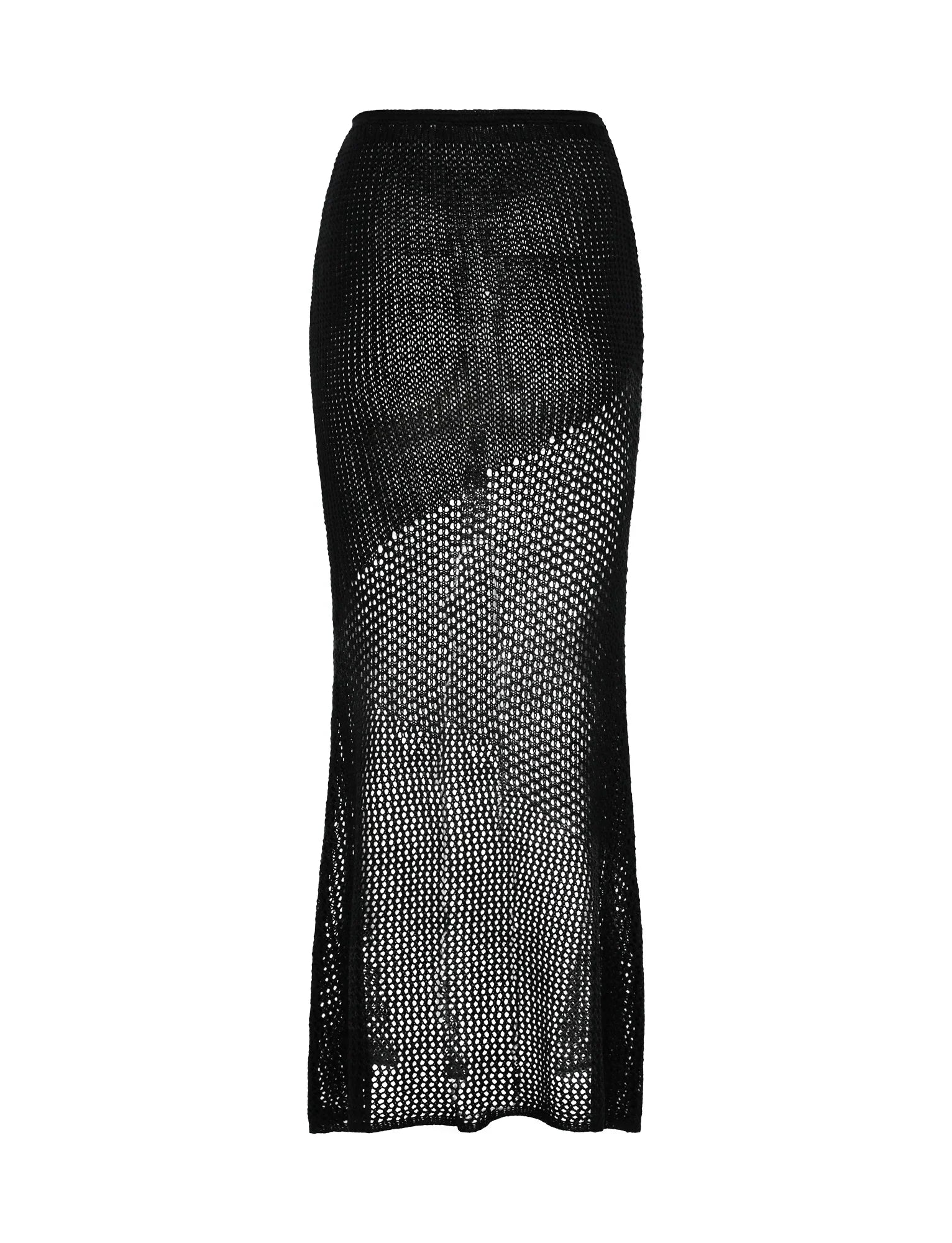 Luxury knitted summer top with skirt