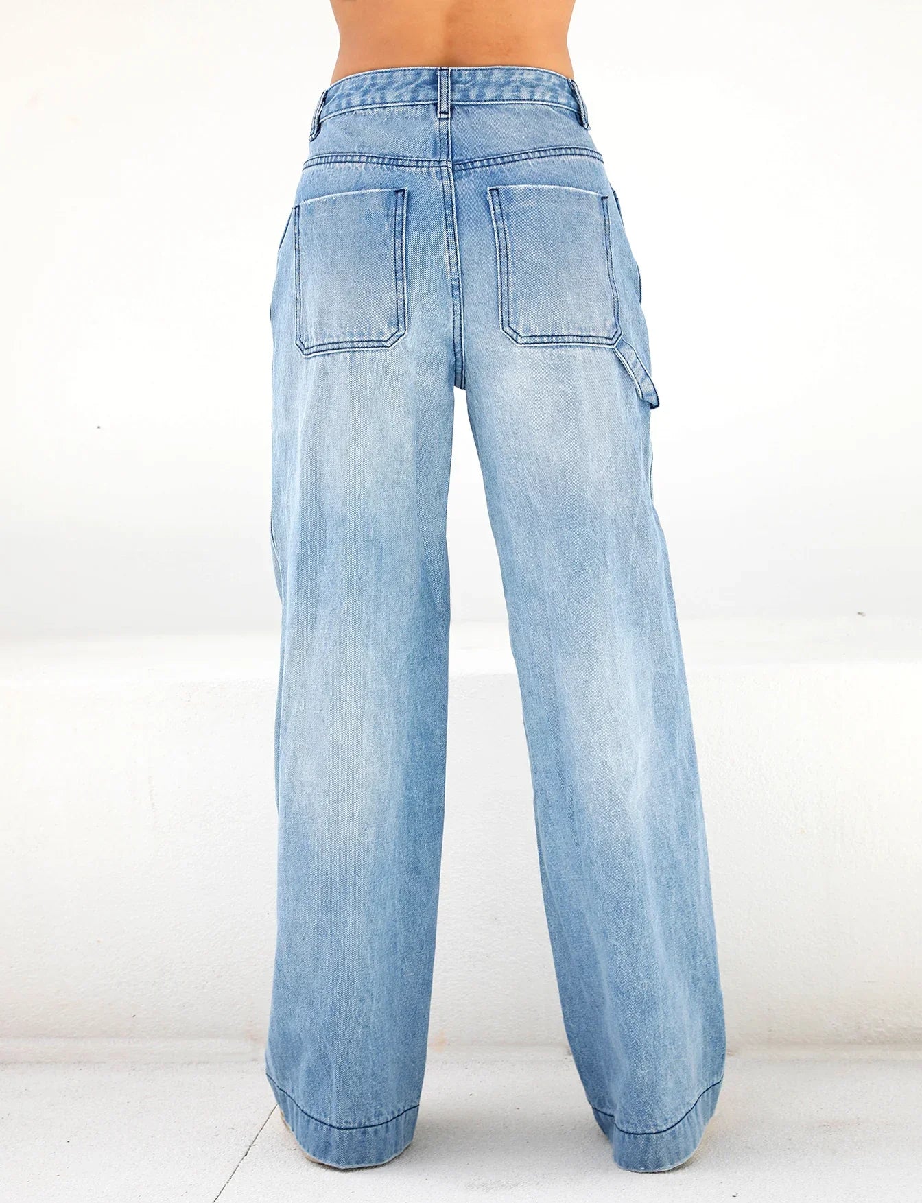 High Waist Loose Jeans