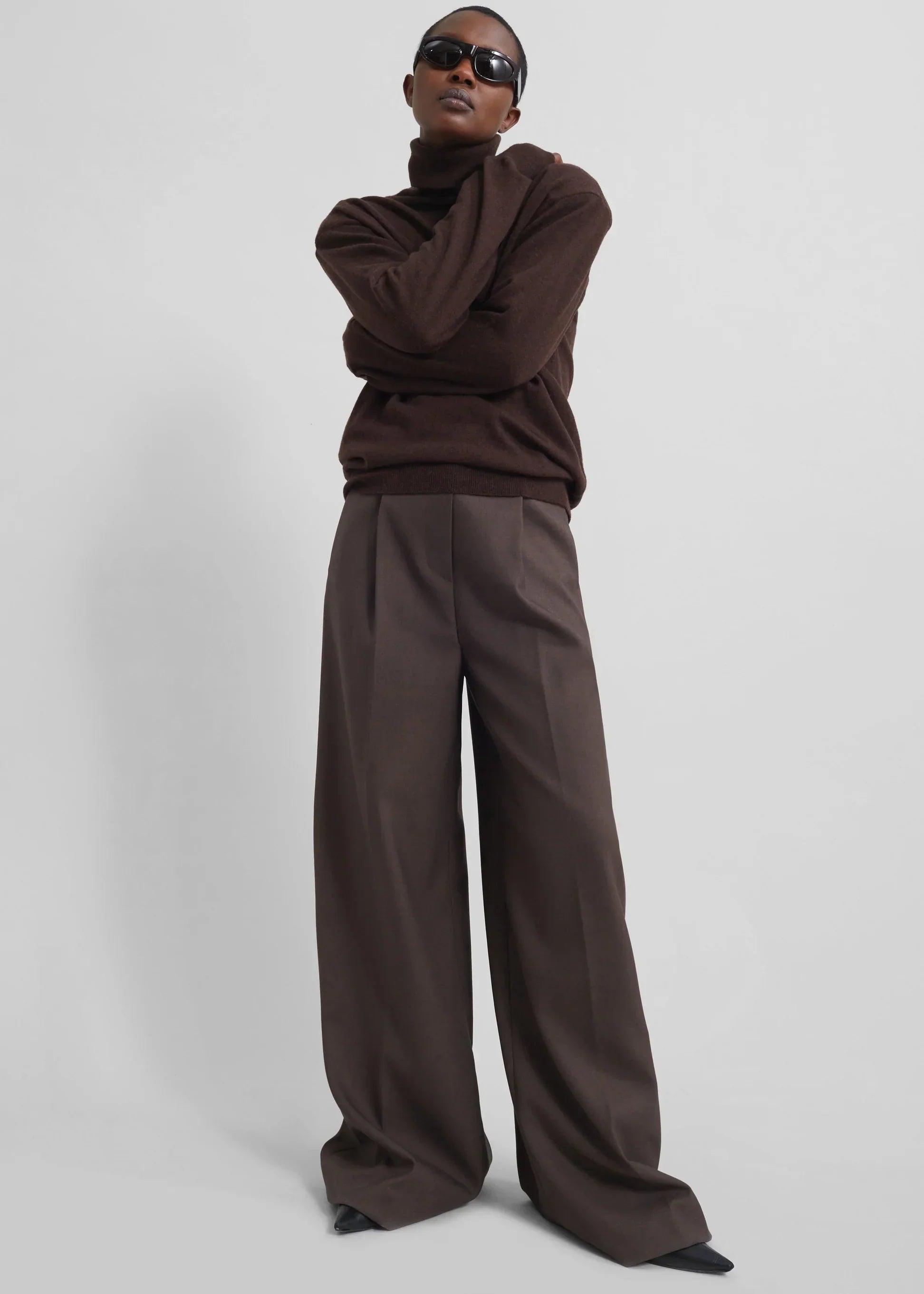 Classic Wide Leg Trousers