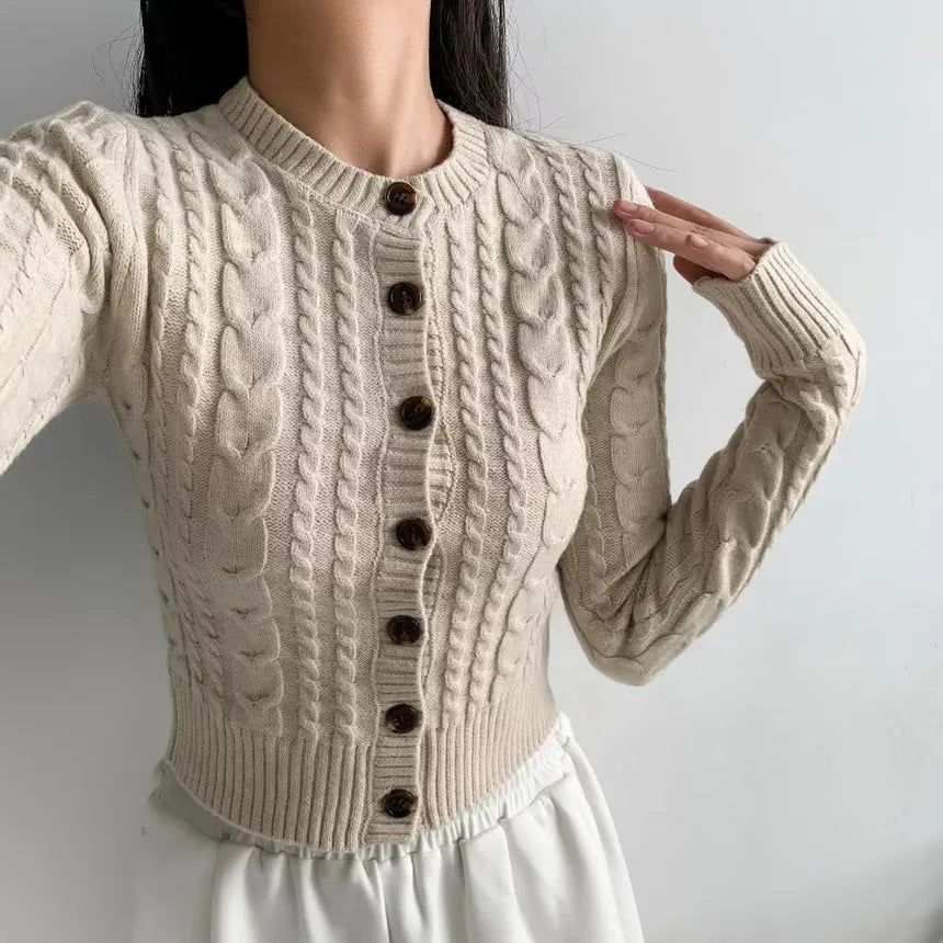 Twisted cardigan