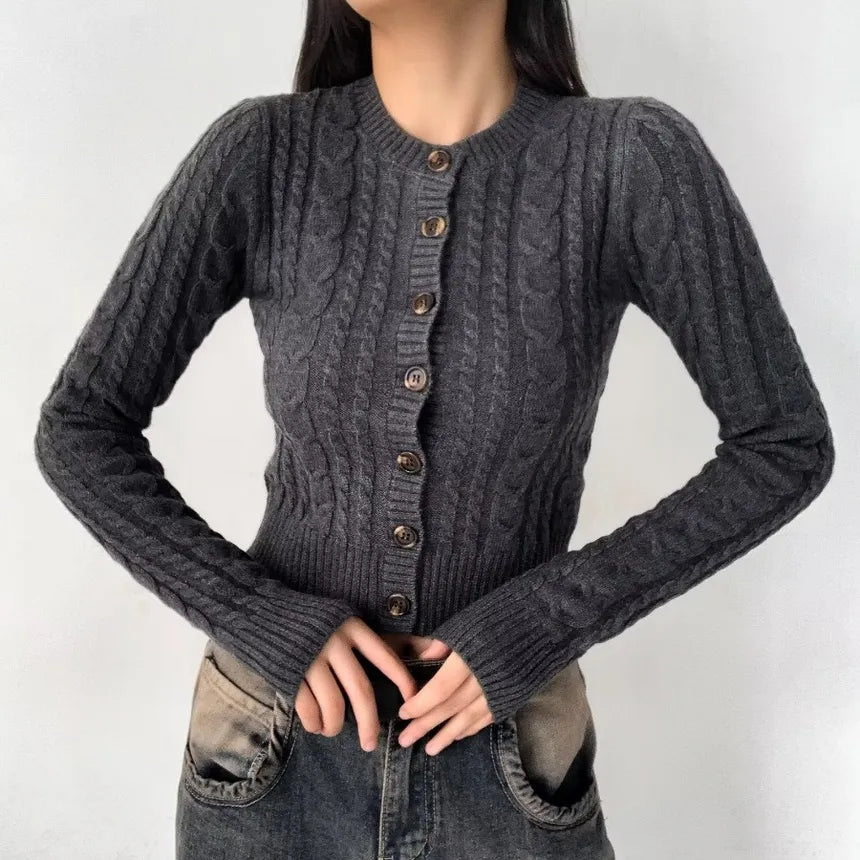 Twisted cardigan