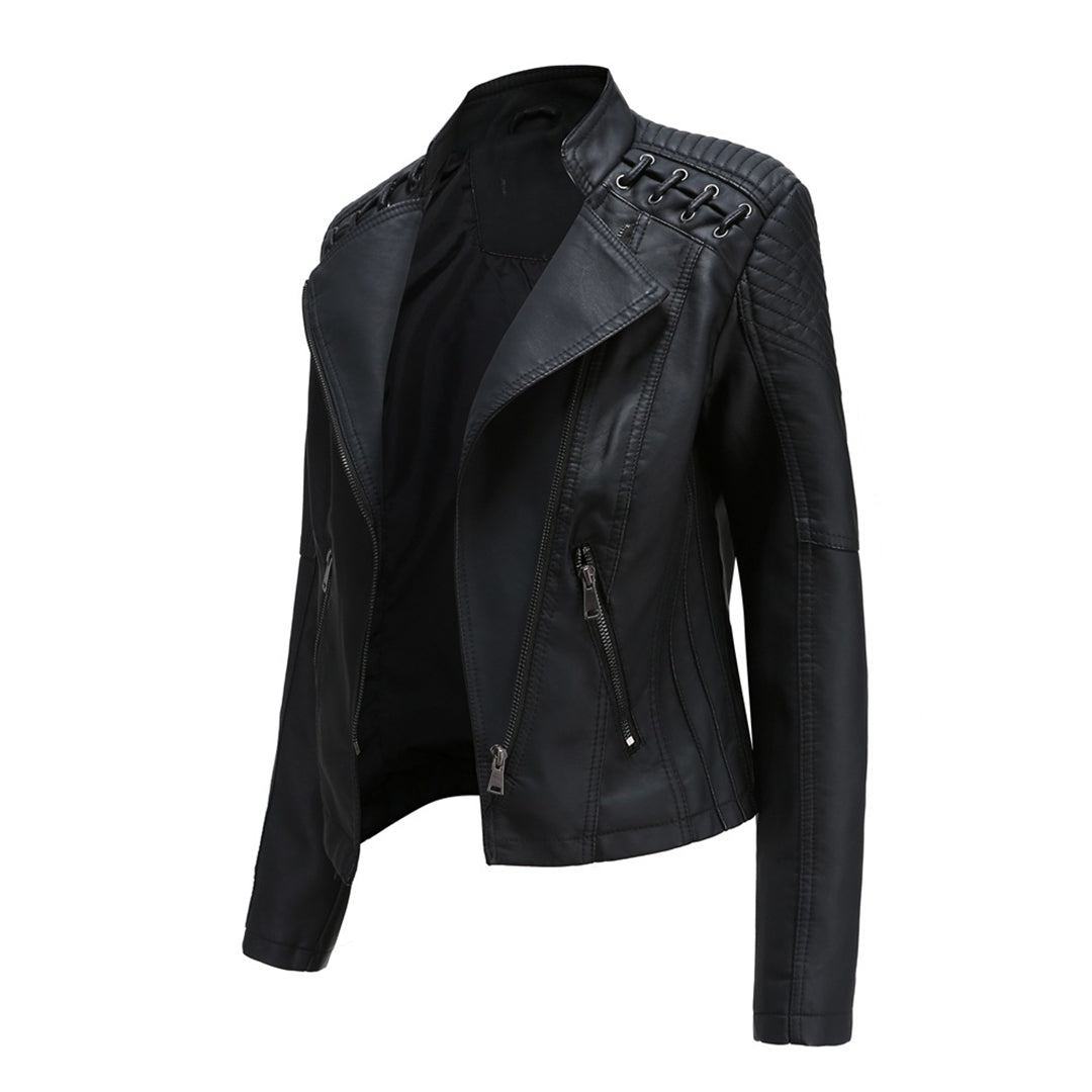 Stylish leather jacket