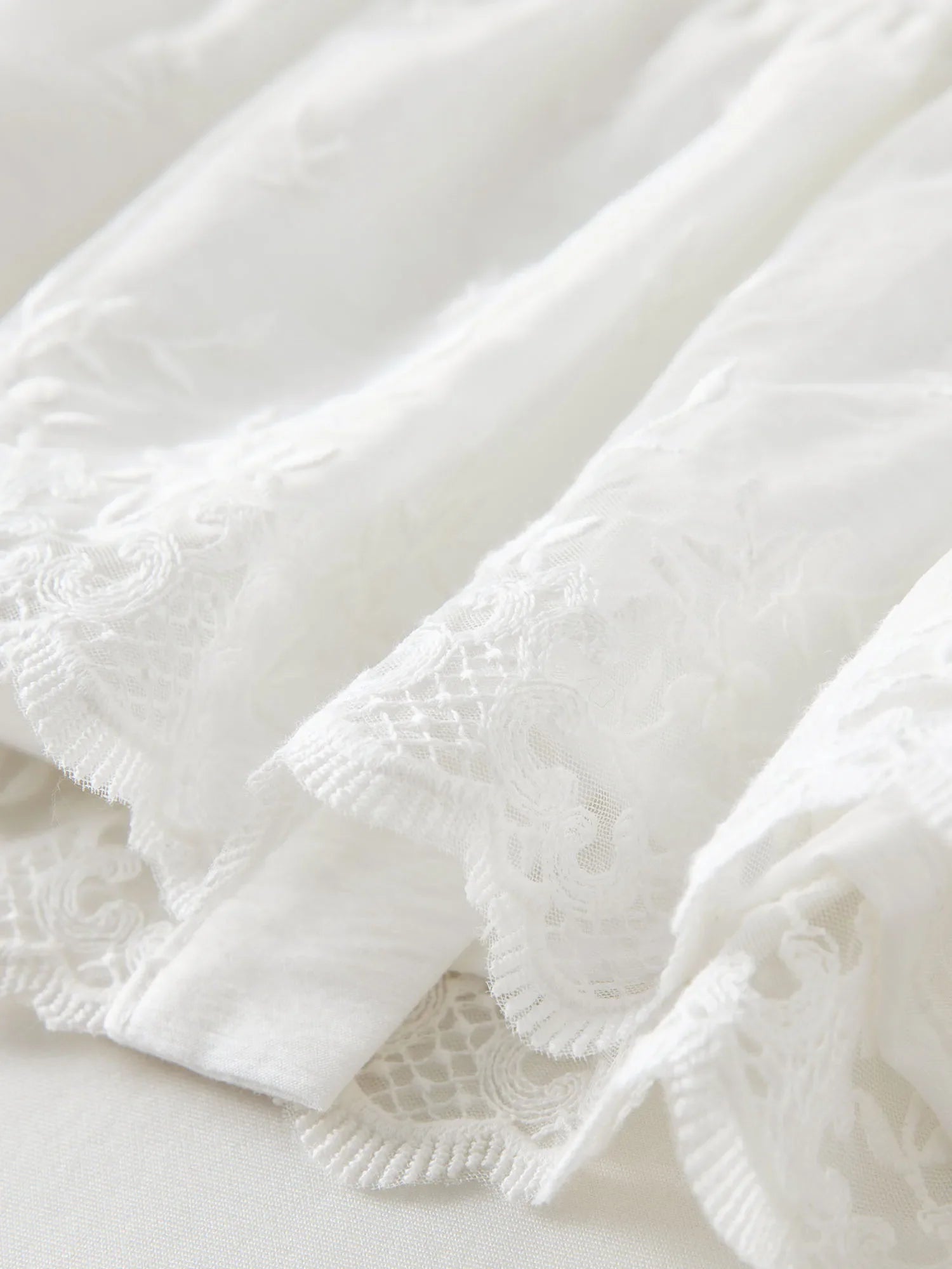 Textured White Blouse