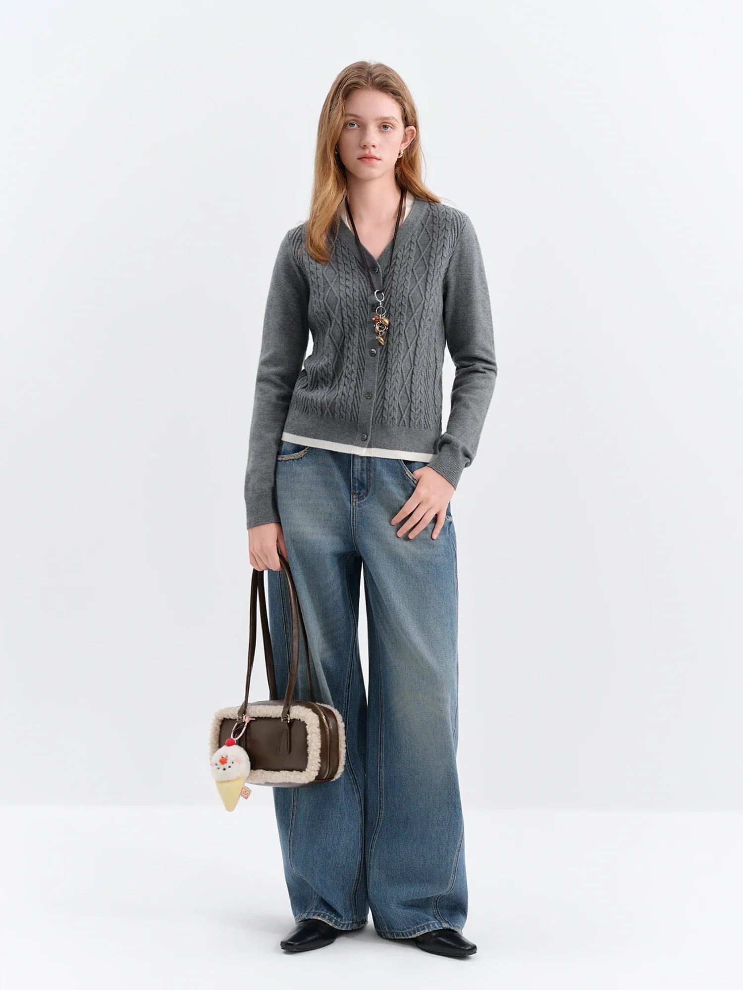 Two-piece Knitted Cardigan