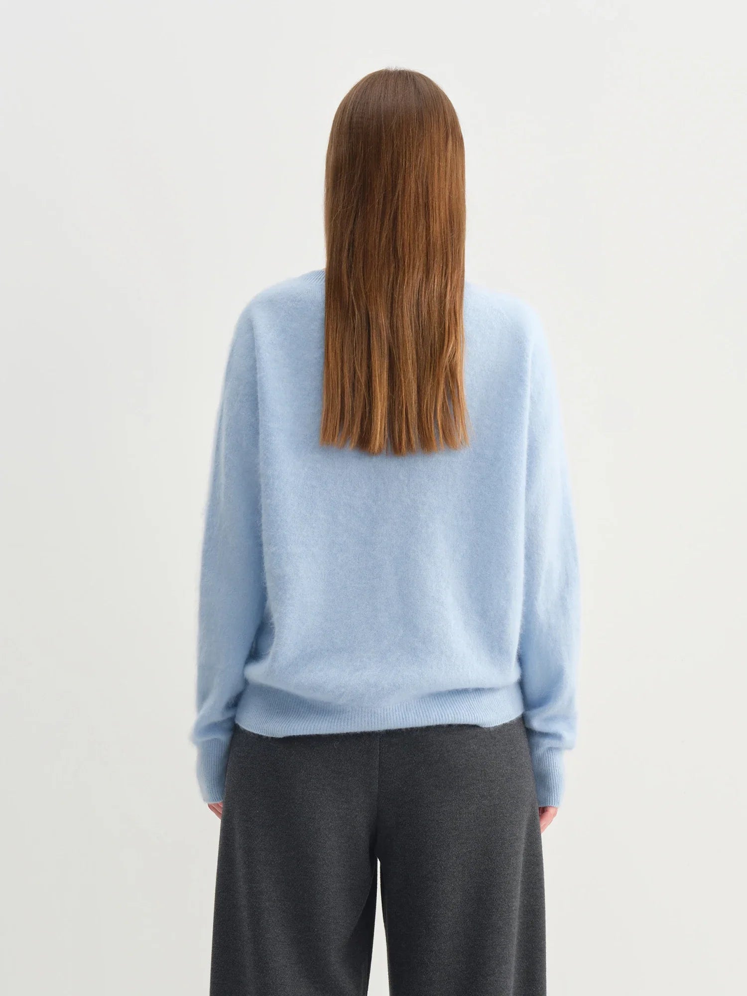 Wool Blend Cashmere Pullover