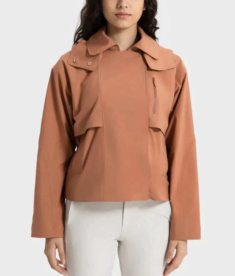 Waterproof and breathable removable jacket