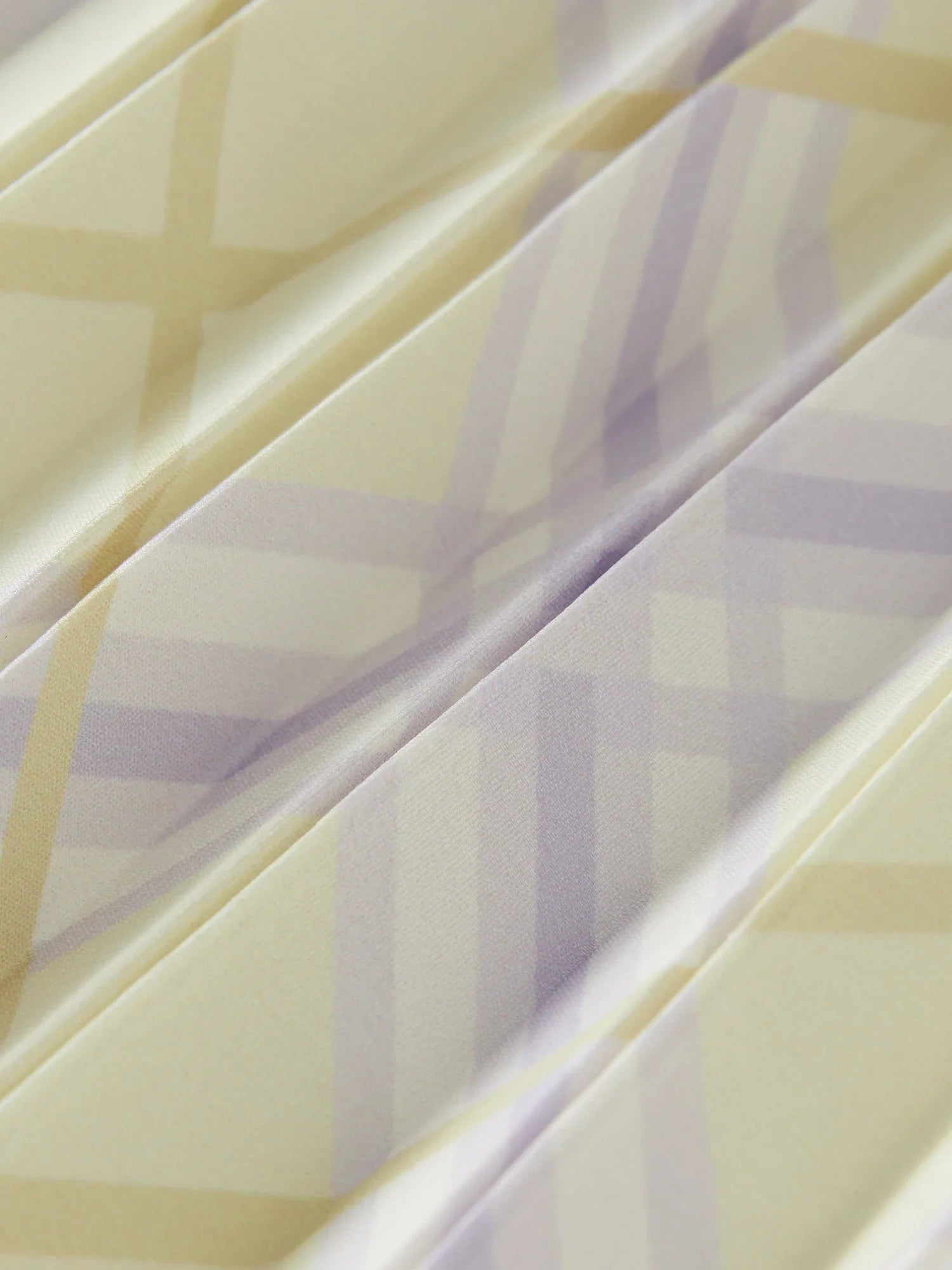 Rhombus Check Strap Midi Dress