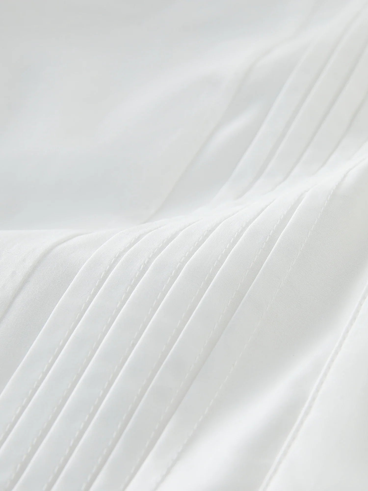 Stripe texture Blue Short-Sleeved Shirt