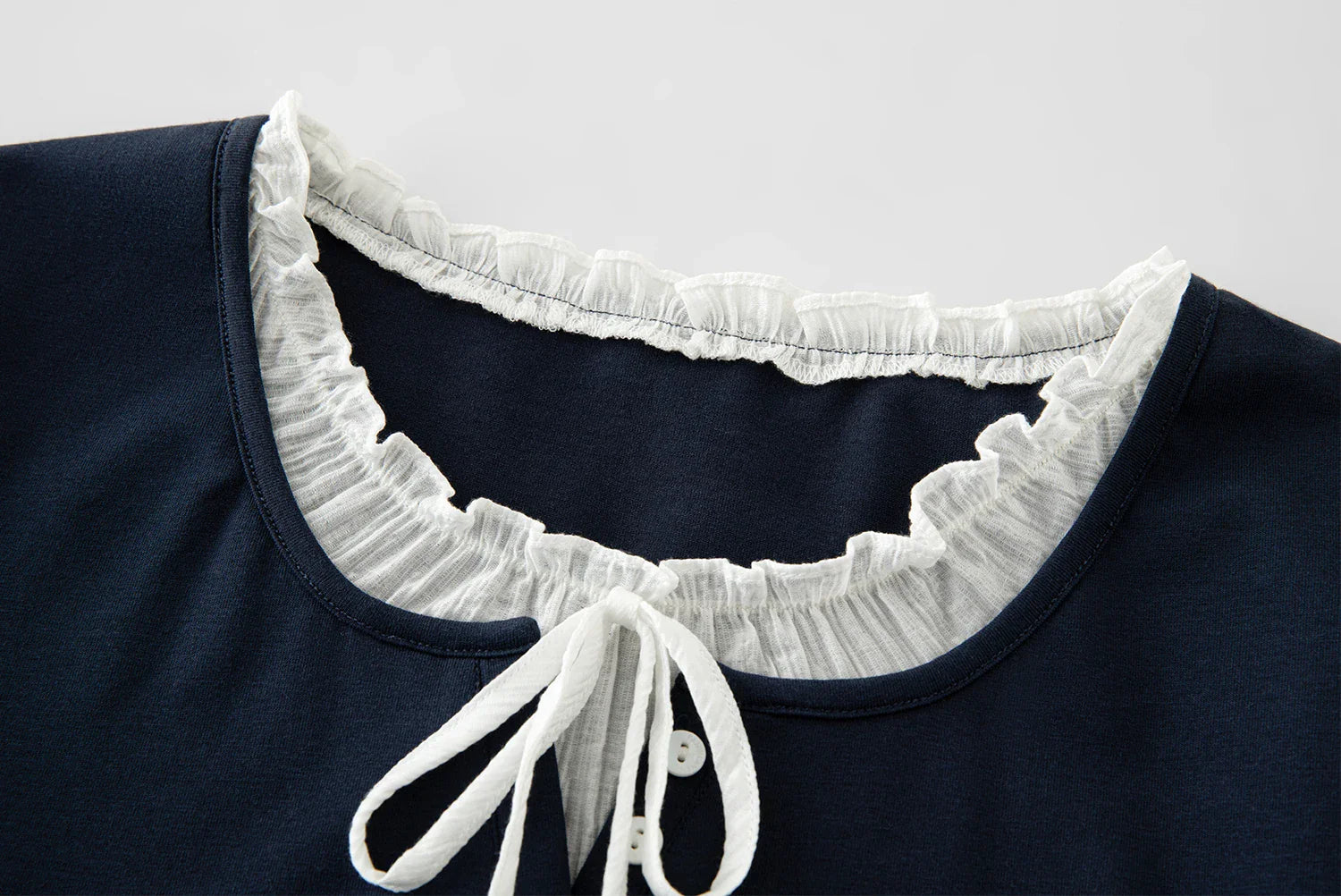 Elegant Navy Blue Top