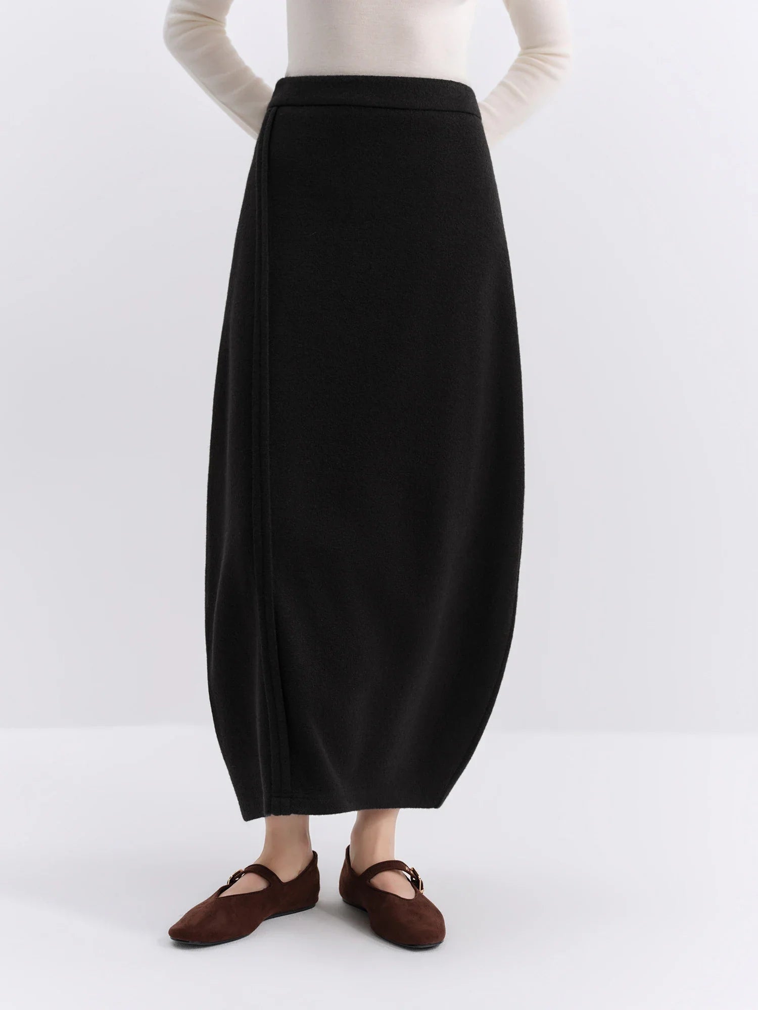 Fall Winter Wool Skirt