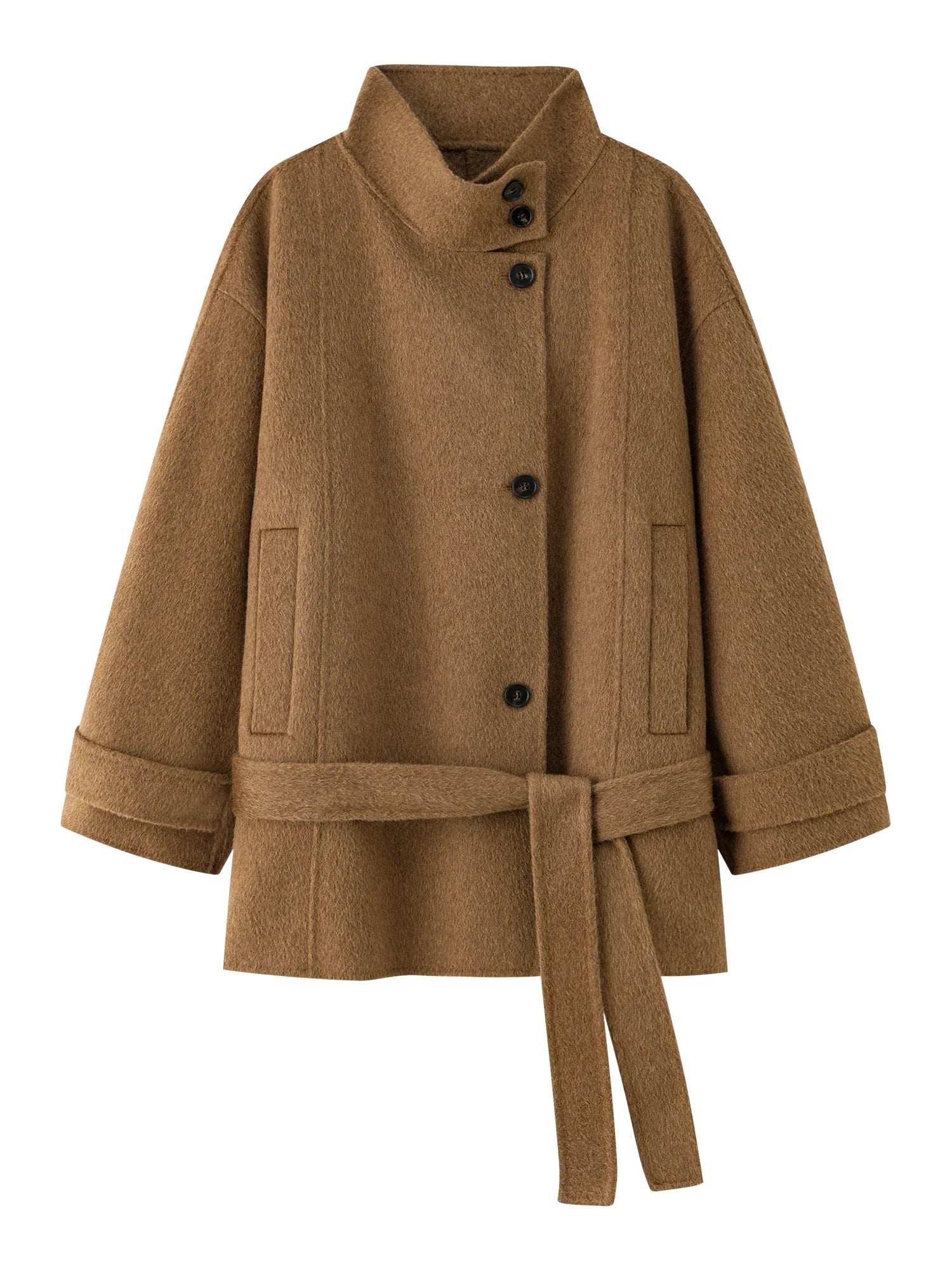 Double-faced Wool Small Coat