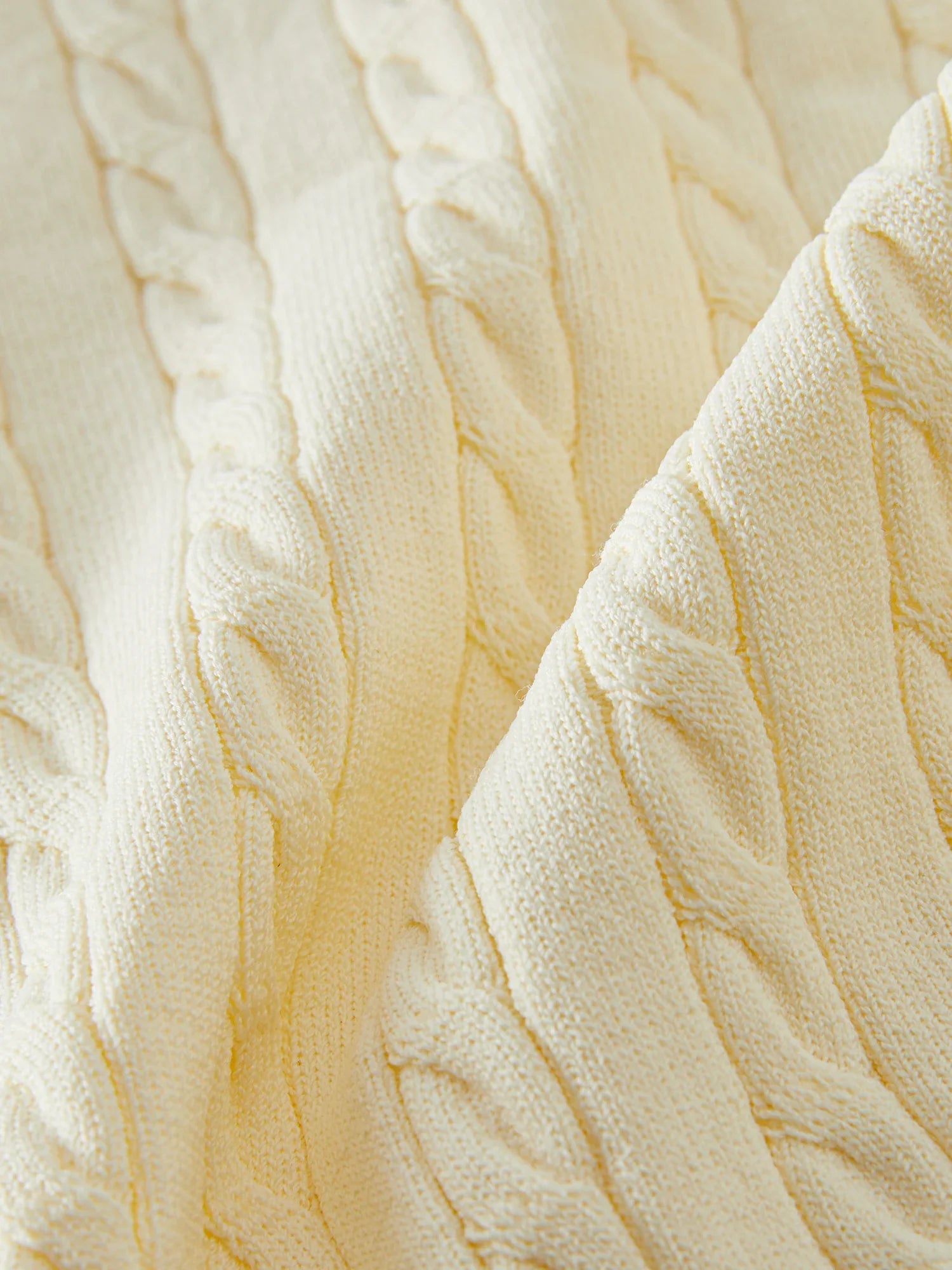 Cable Knit Slmi Fit Top