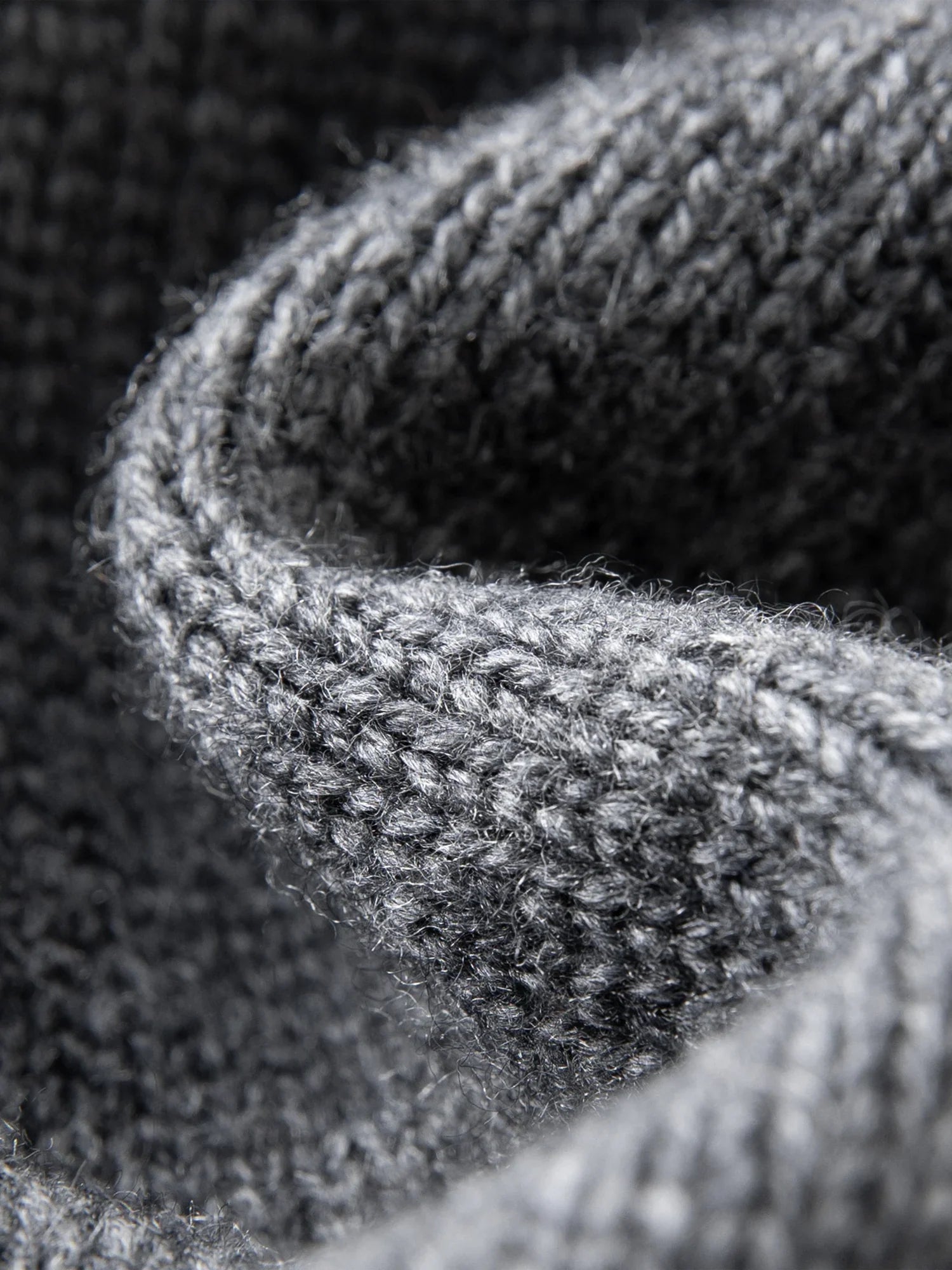 Sleeveless V-neck Wool Vest