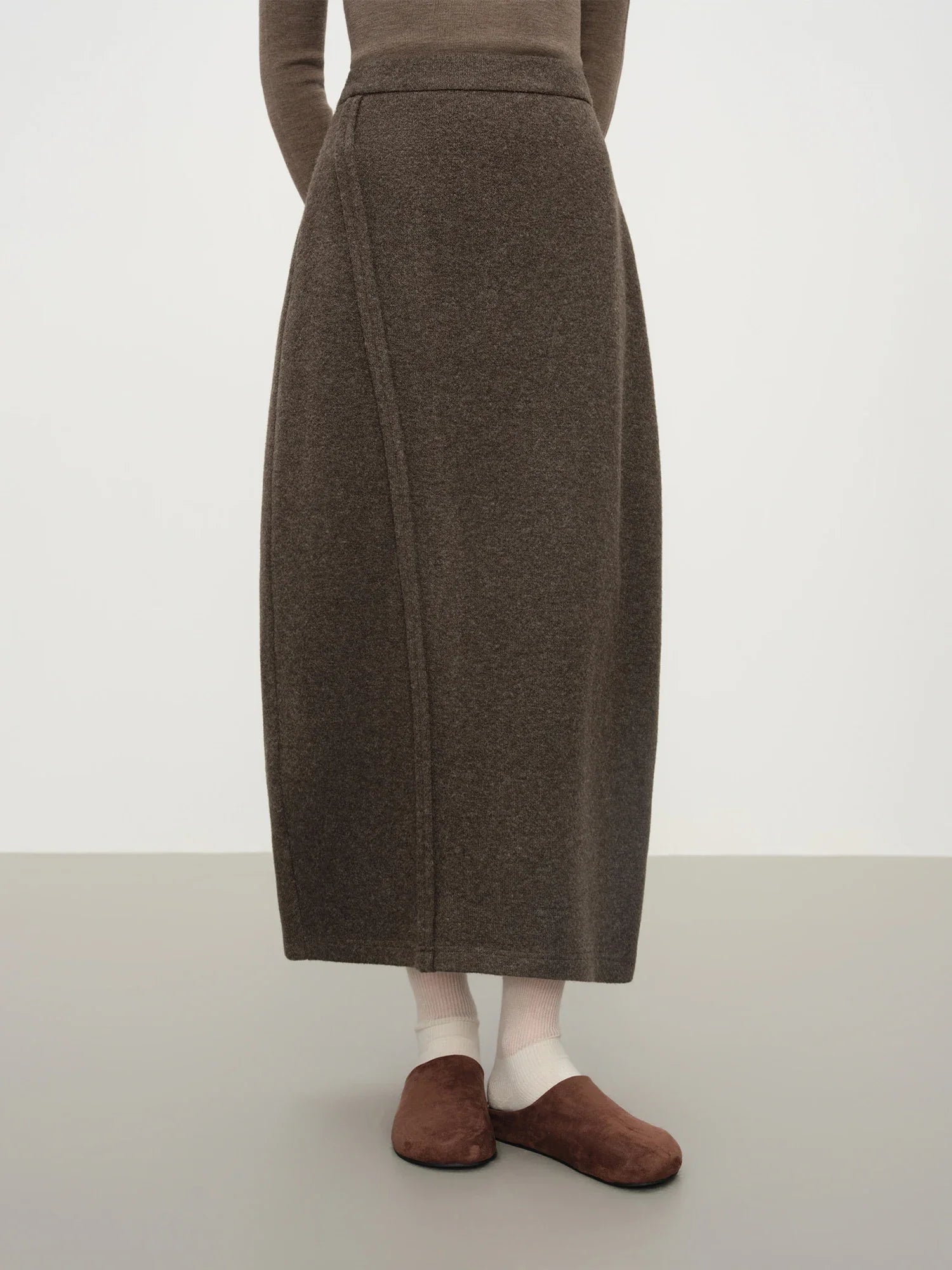 Fall Winter Wool Skirt