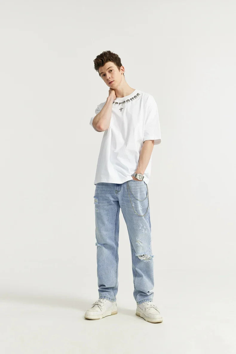 Ripped Slim Fit Jeans