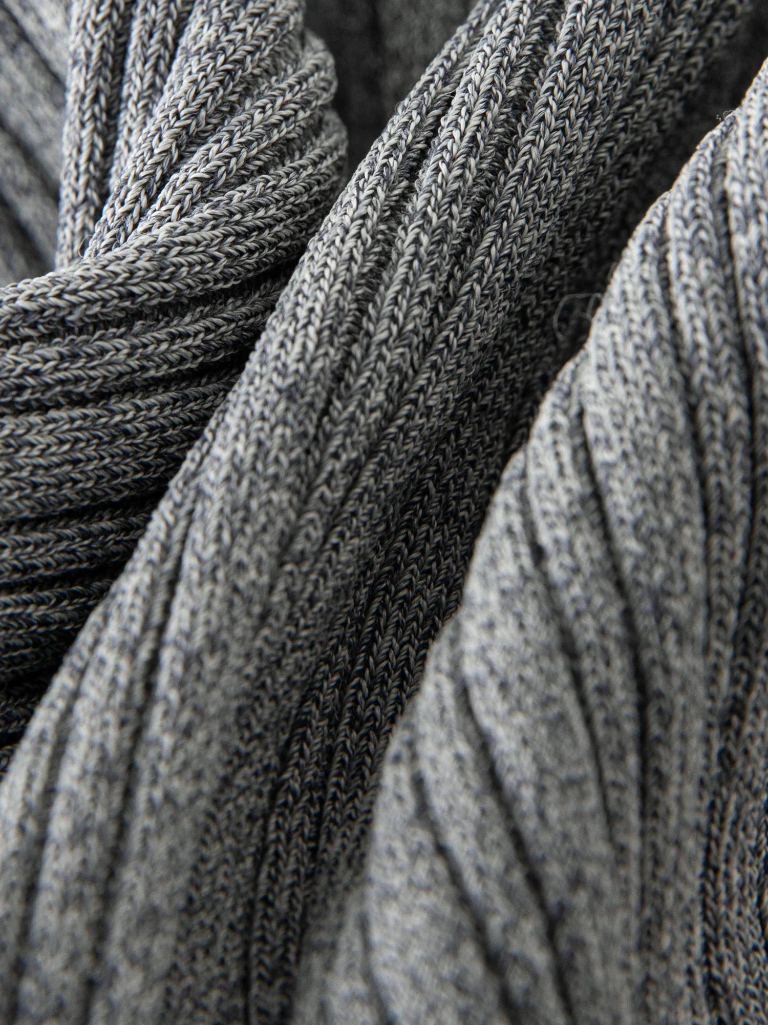 Short-sleeved Knitted Stripe T-shirt