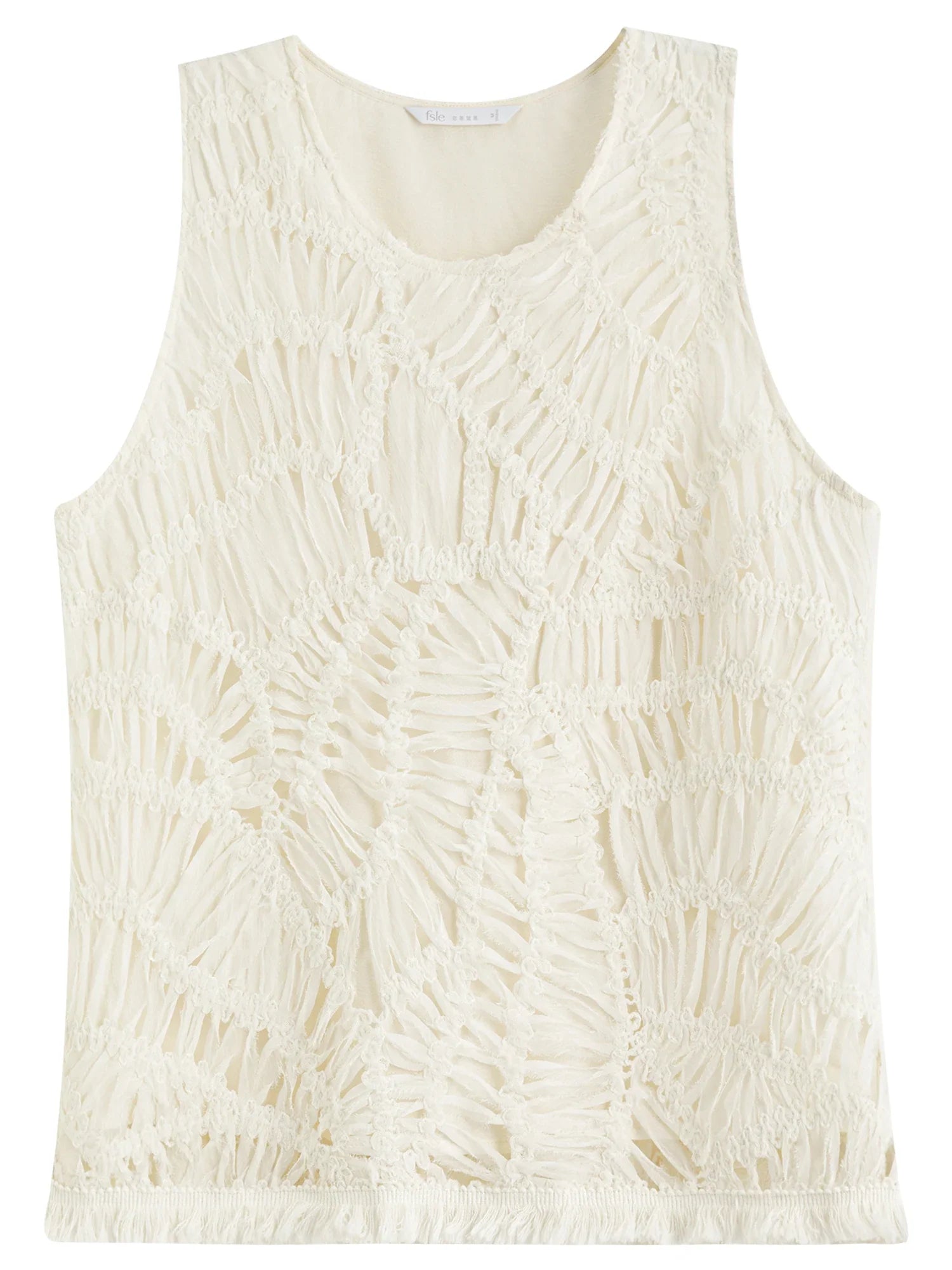 Beige Versatile Sleeveless Top