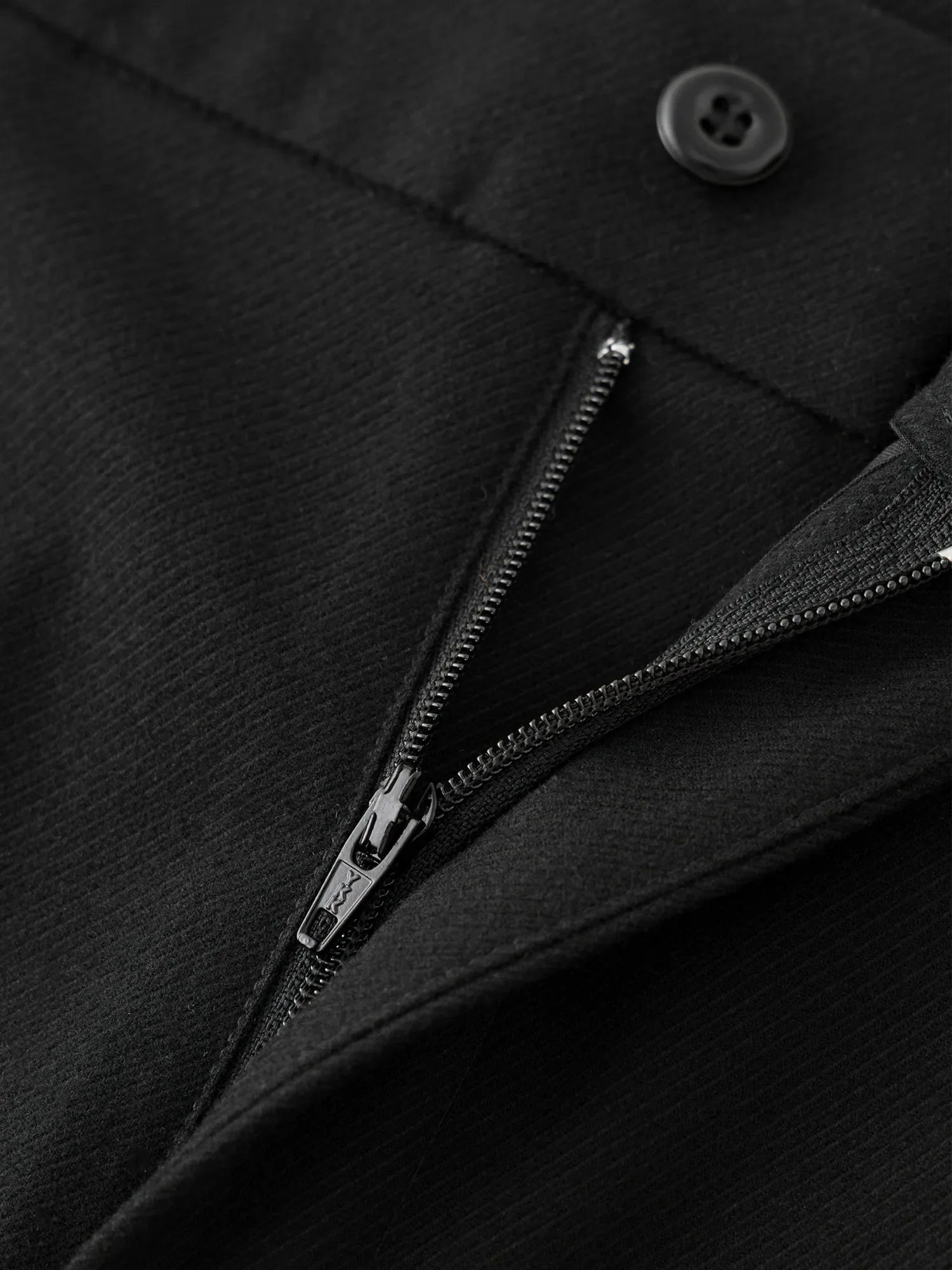 Classic High-Waisted Straight Leg Pants