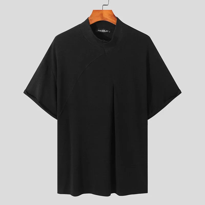 Turtleneck Short Sleeve T-shirt