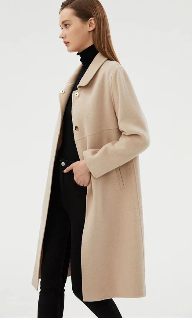 Casual Wool Coat